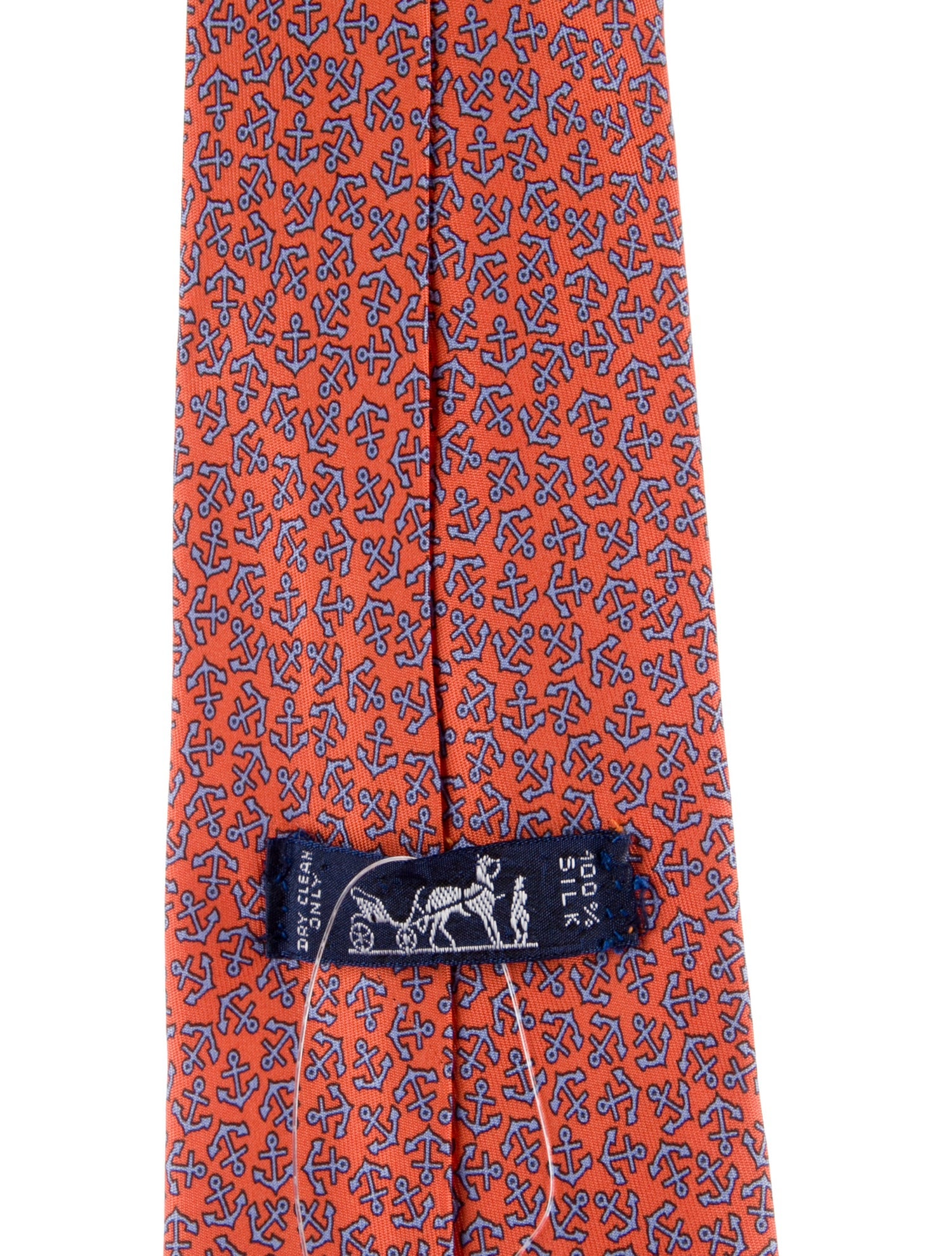 Hermès Silk Pattern Tie