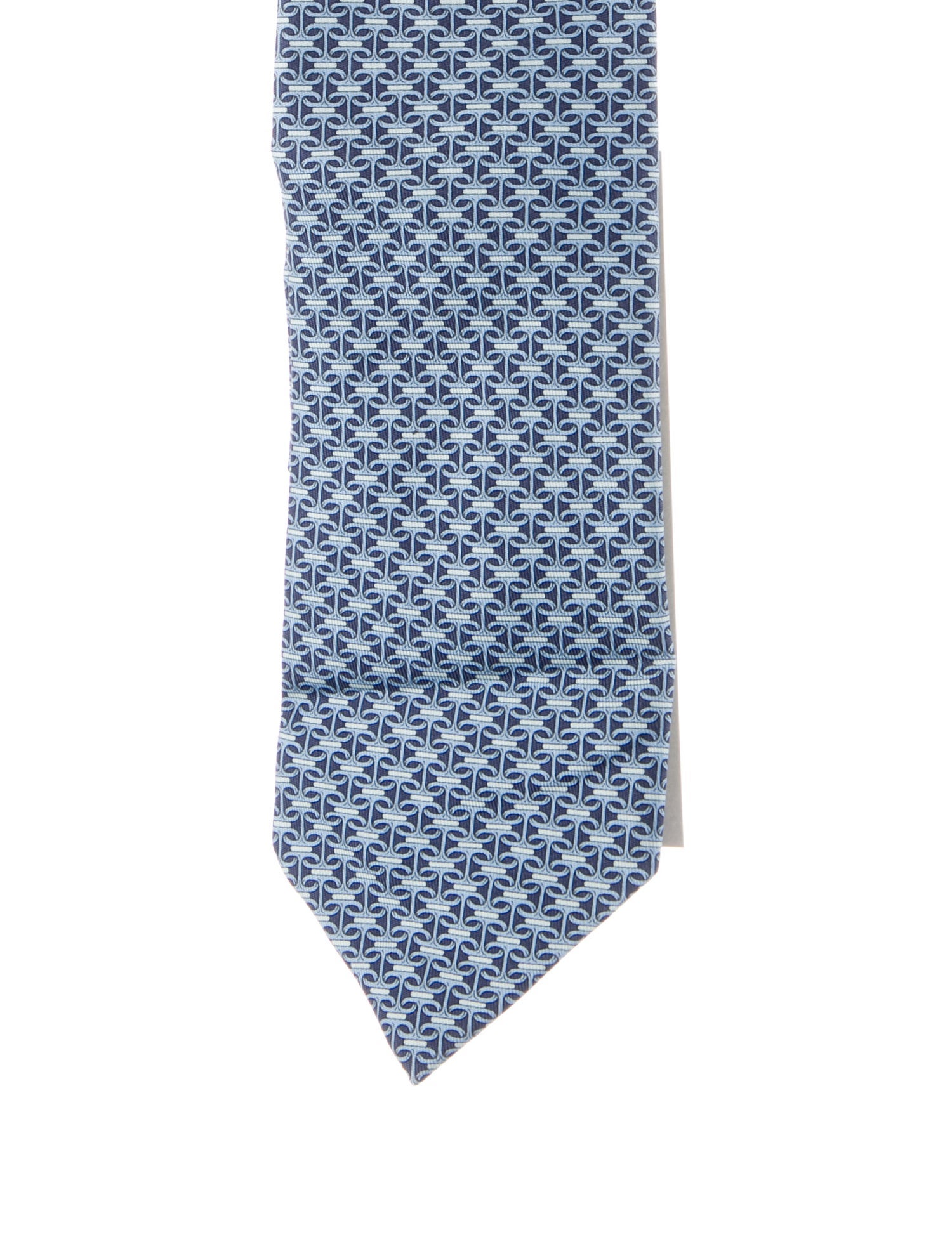 Hermès Silk Pattern Tie