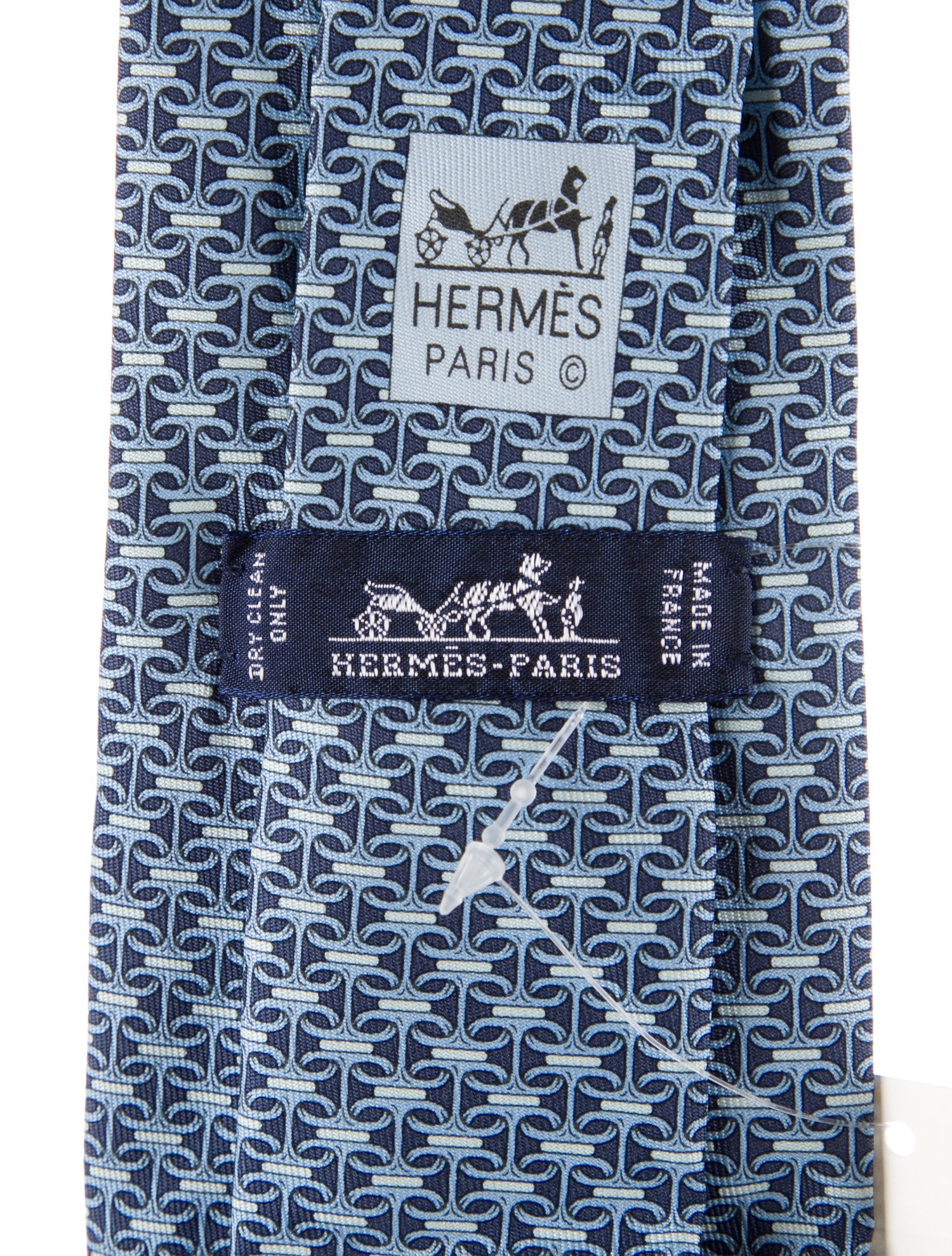 Hermès Silk Pattern Tie