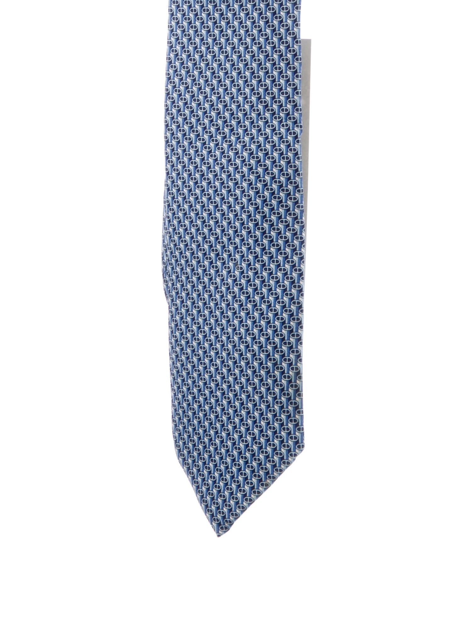 Hermès Silk Pattern Tie