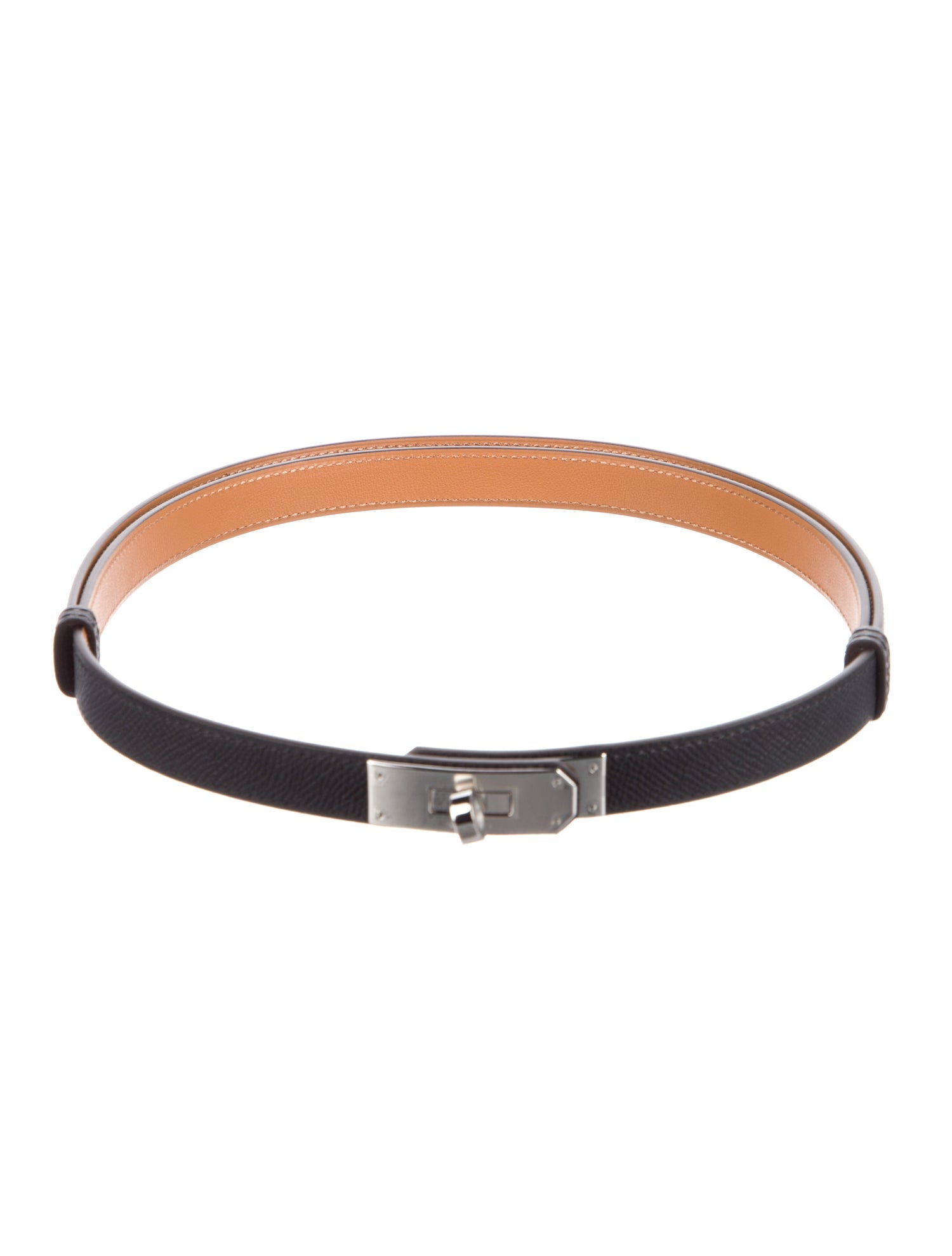 Hermès 18 mm Epsom Leather Kelly Belt