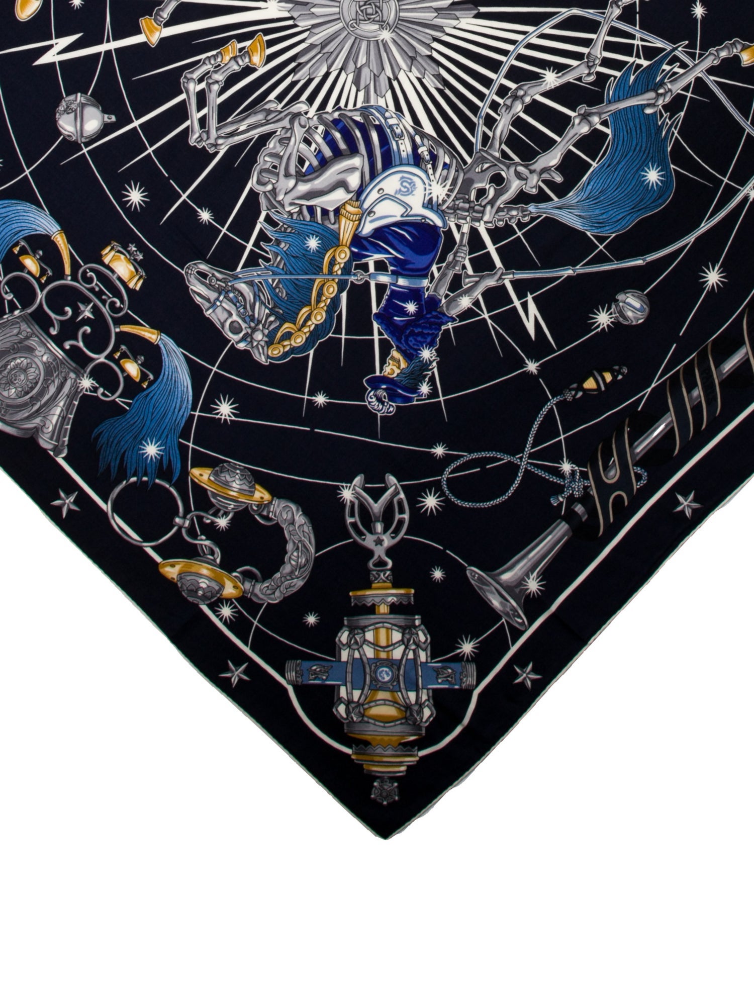 Hermès Chorus Stellarum Cashmere Shawl w/ Tags