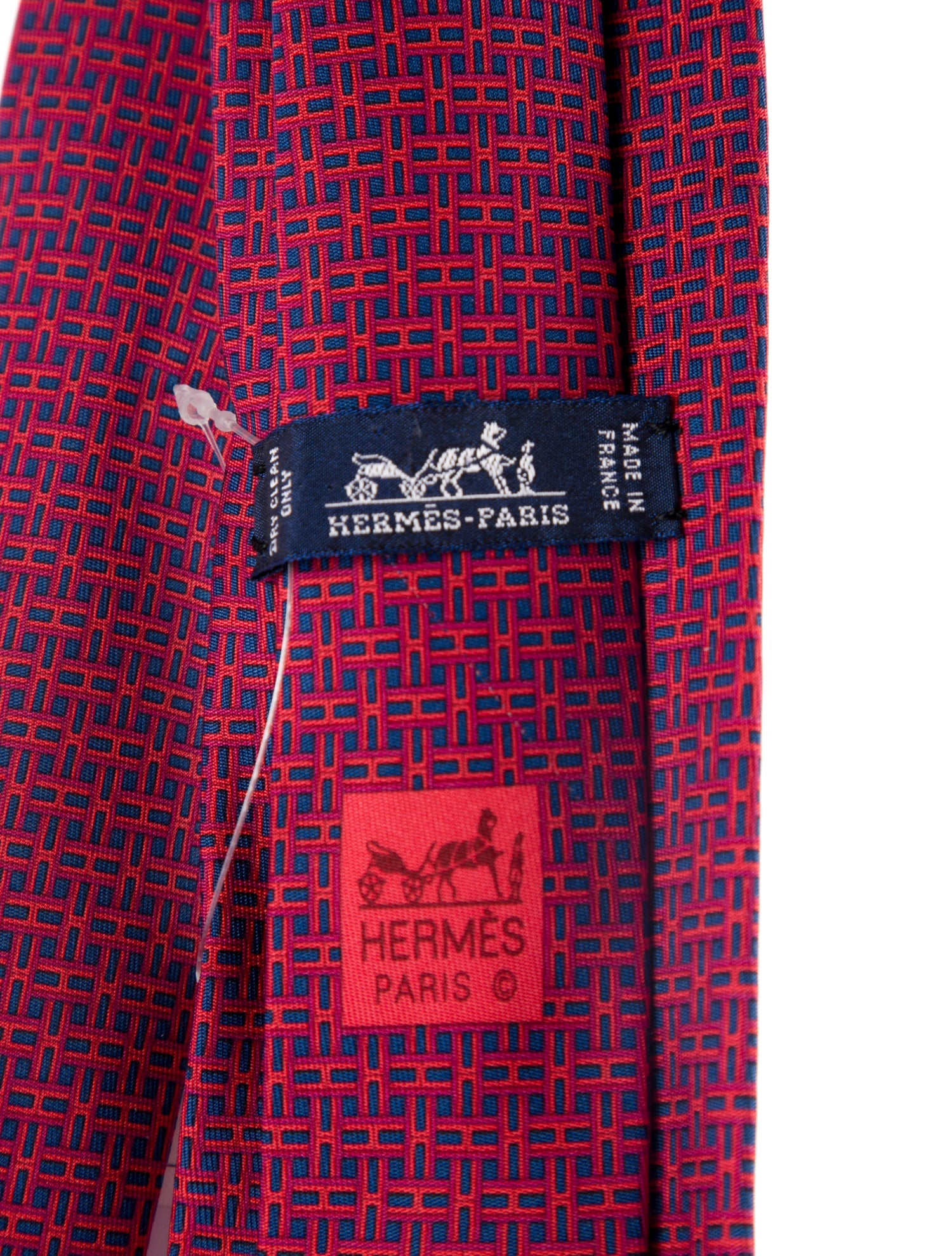 Hermès Silk Patterned Tie