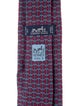 Hermès pattern print tie