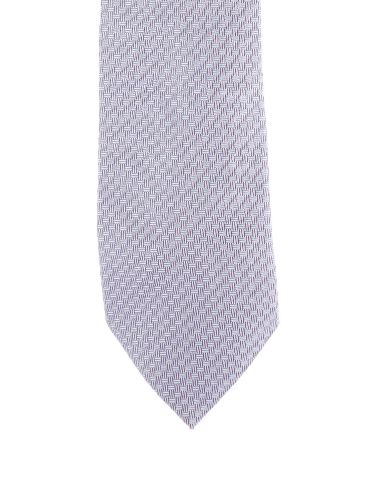 Hermès pattern print tie