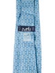 Hermès pattern print tie