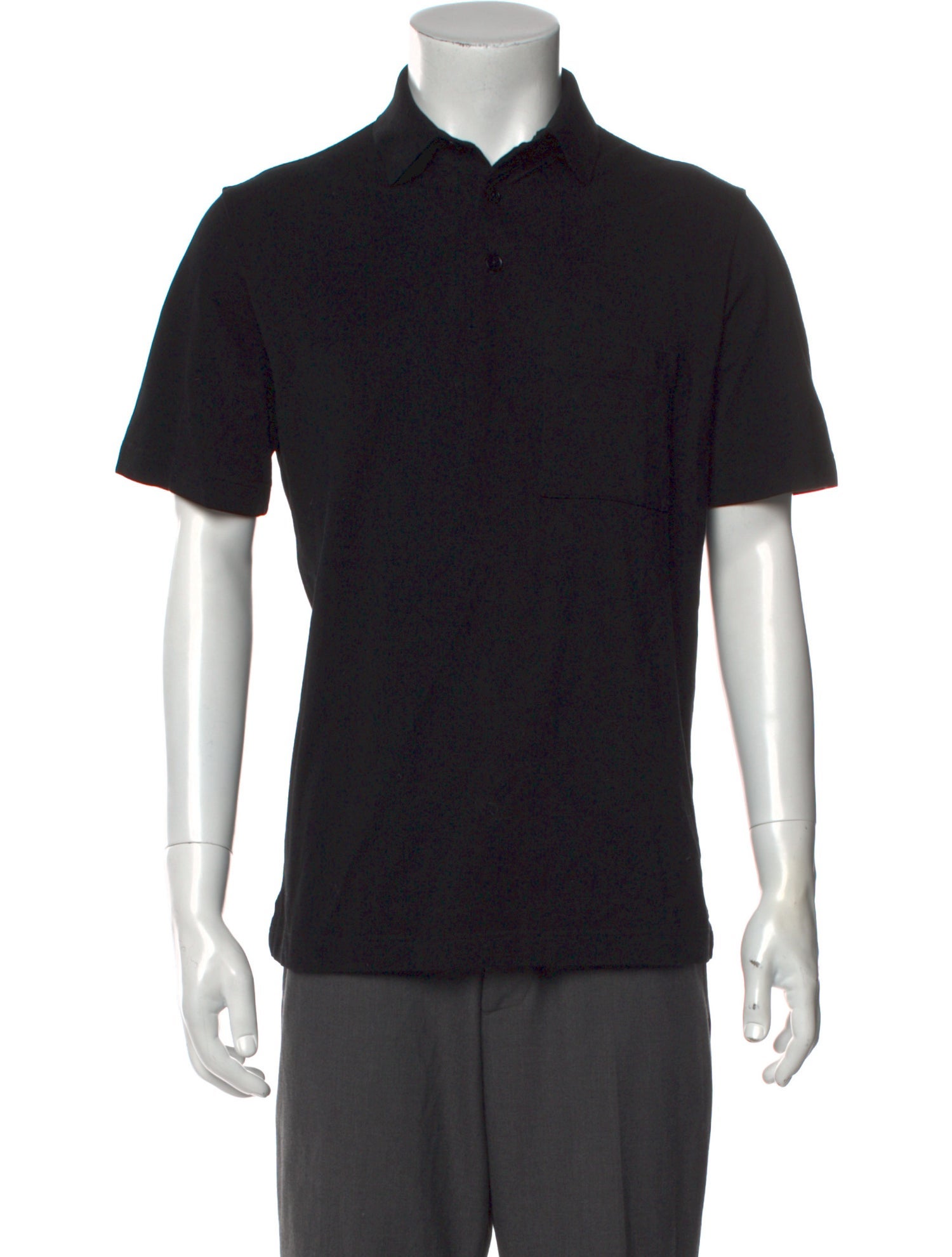 Hermès Collar Short Sleeve Polo Shirt