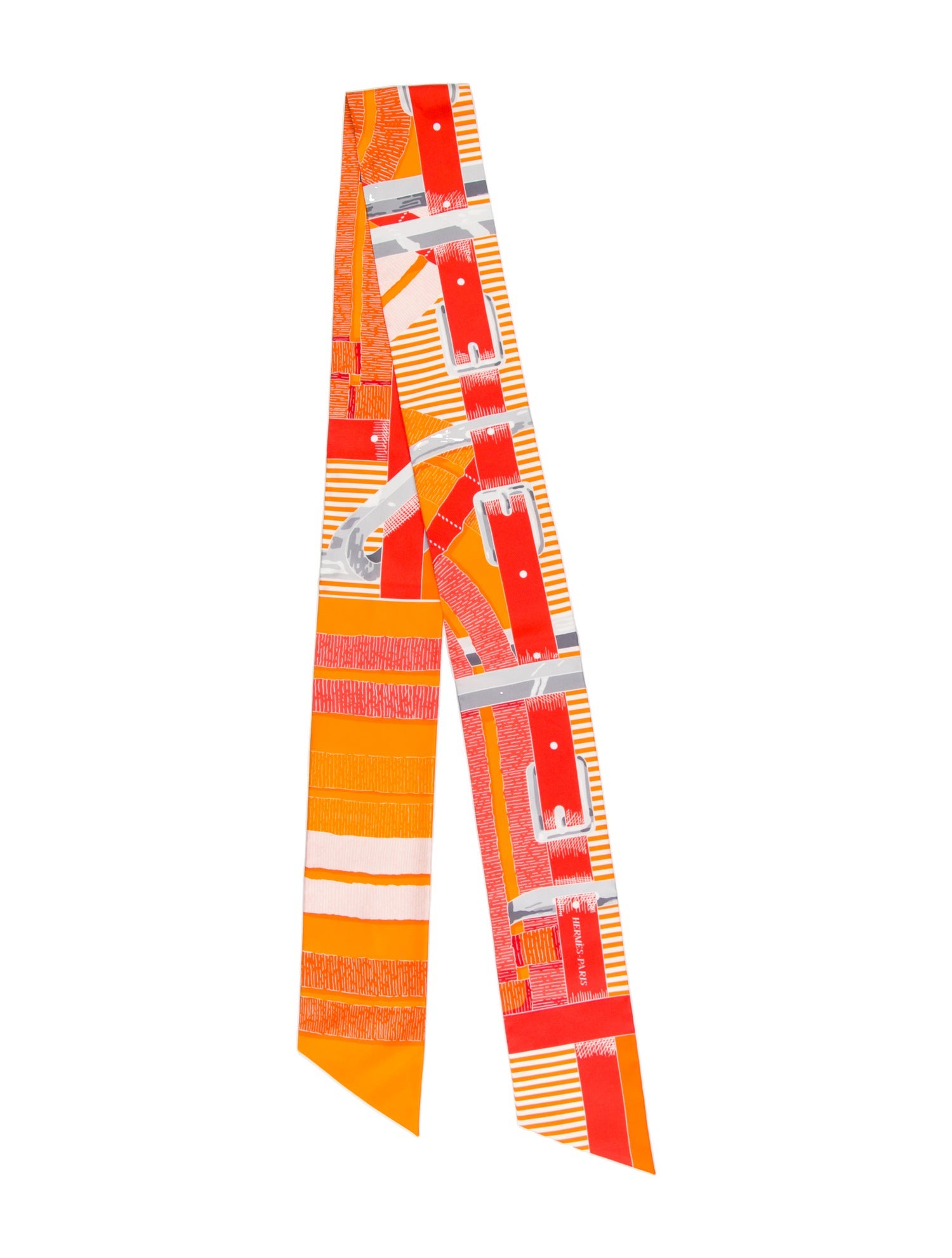 Hermès Mors à Jouets Chemise Silk Twilly Scarf w/ Tags
