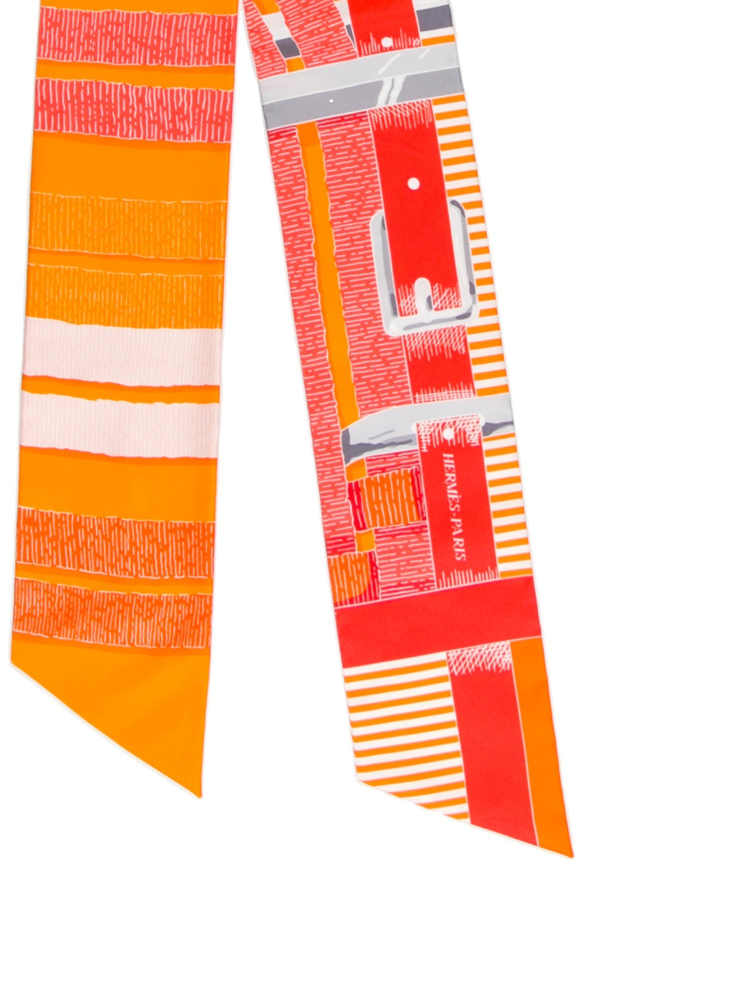 Hermès Mors à Jouets Chemise Silk Twilly Scarf w/ Tags