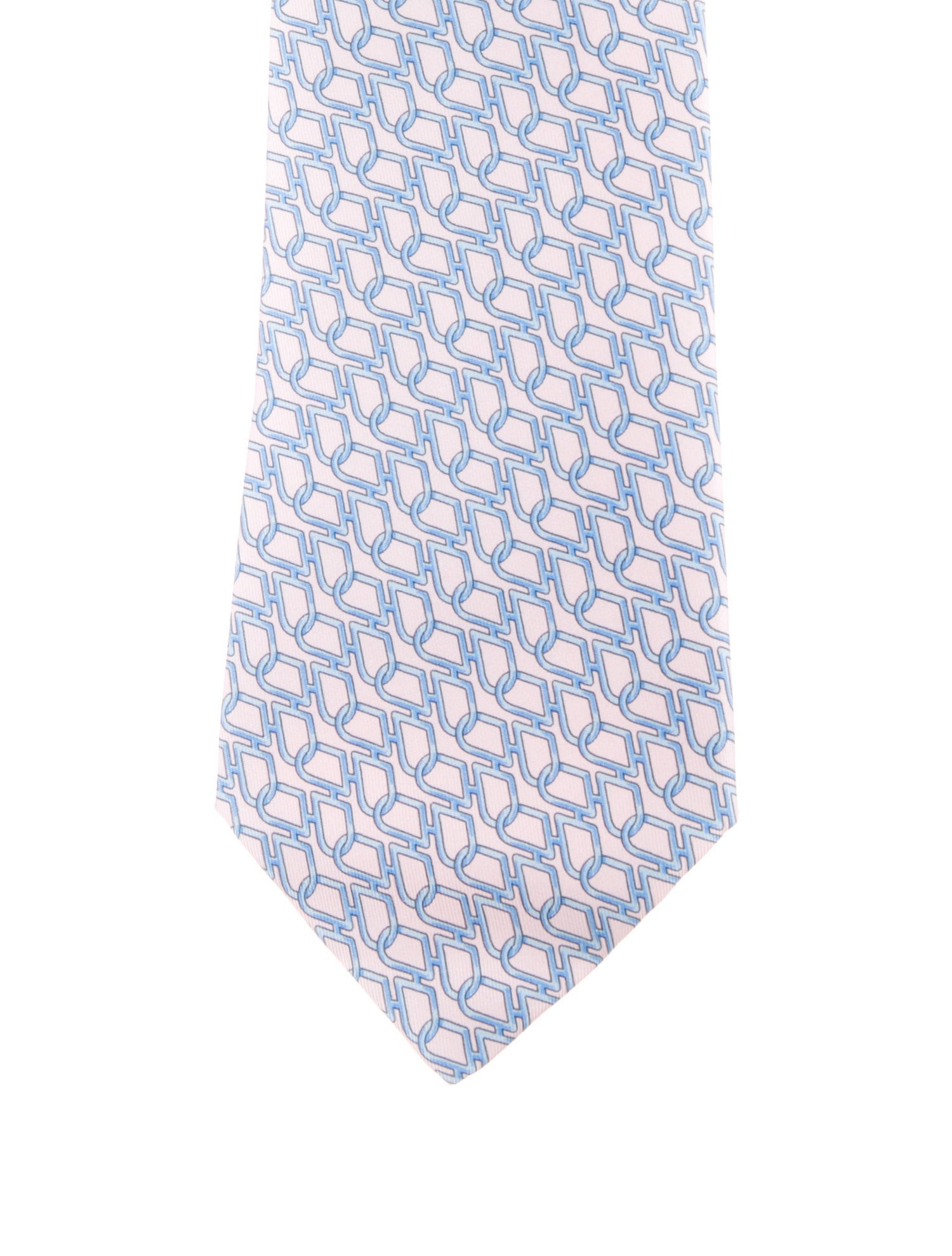 Hermès Silk Pattern Tie