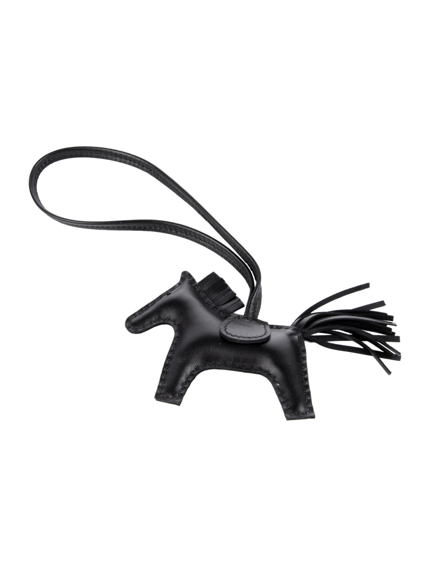 Hermès Milo So Black GriGri Rodeo Bag Charm PM