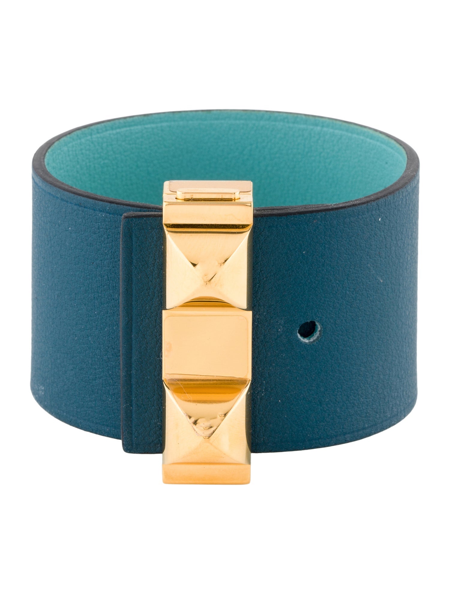 Hermès Imprevisible Leather Bracelet