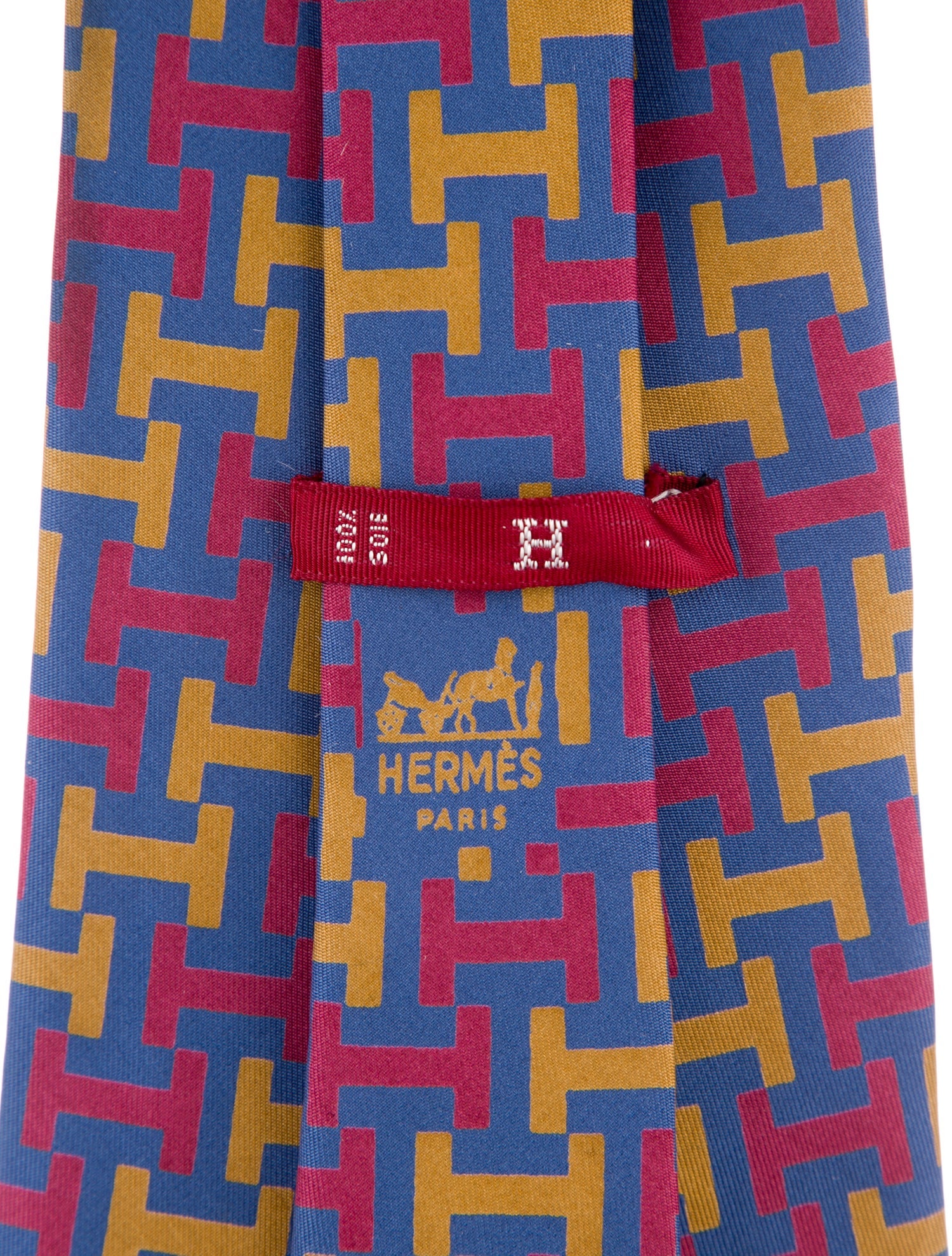 Hermès Silk Tie