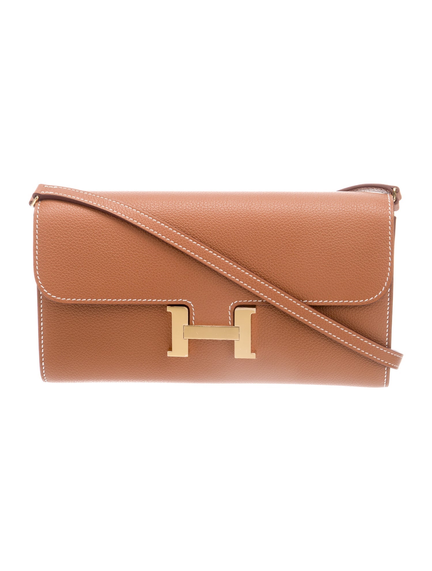 Hermès 2025 Evercolor Constance to Go Wallet