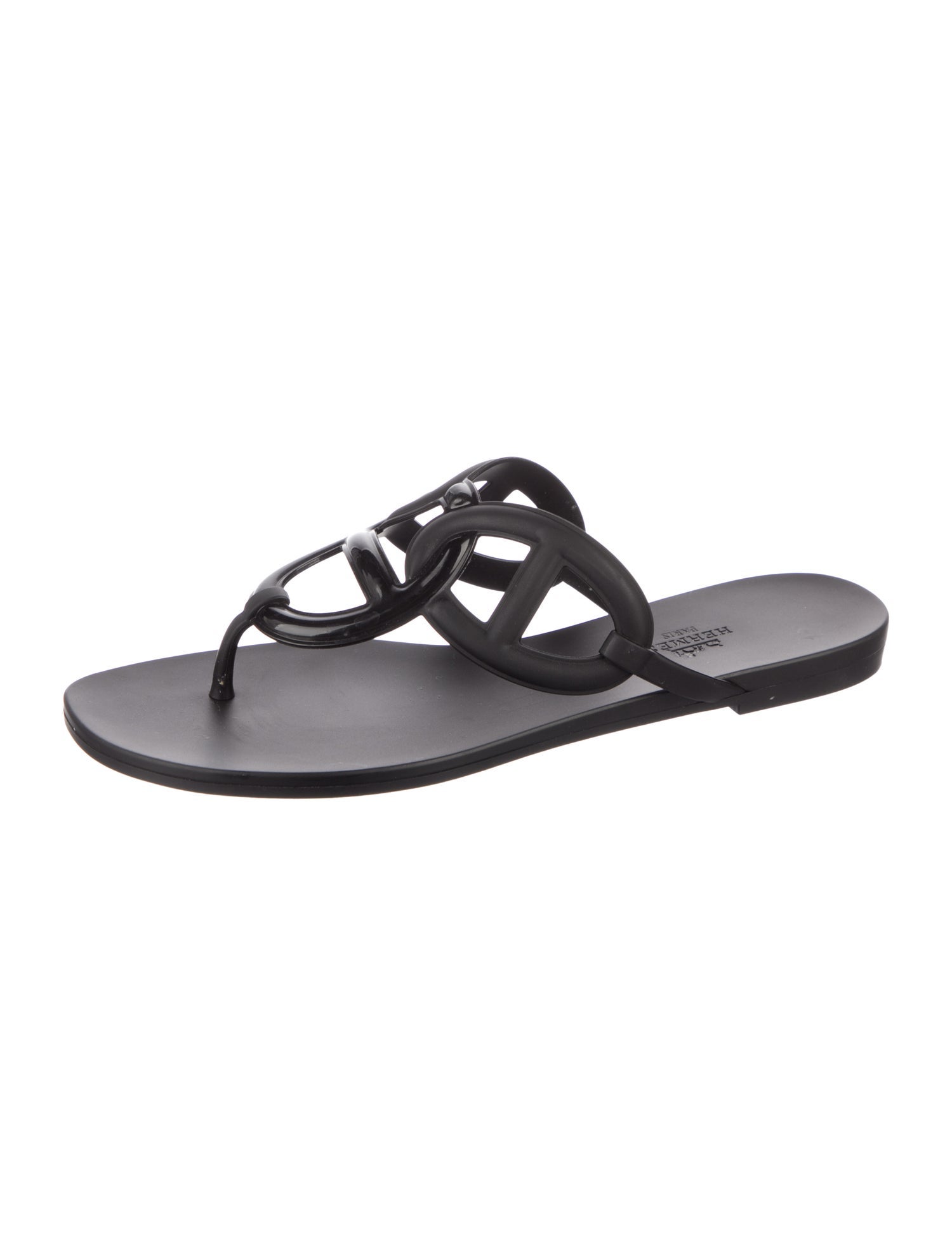 Hermès Egerie Chaîne d'Ancre Insignia Slides