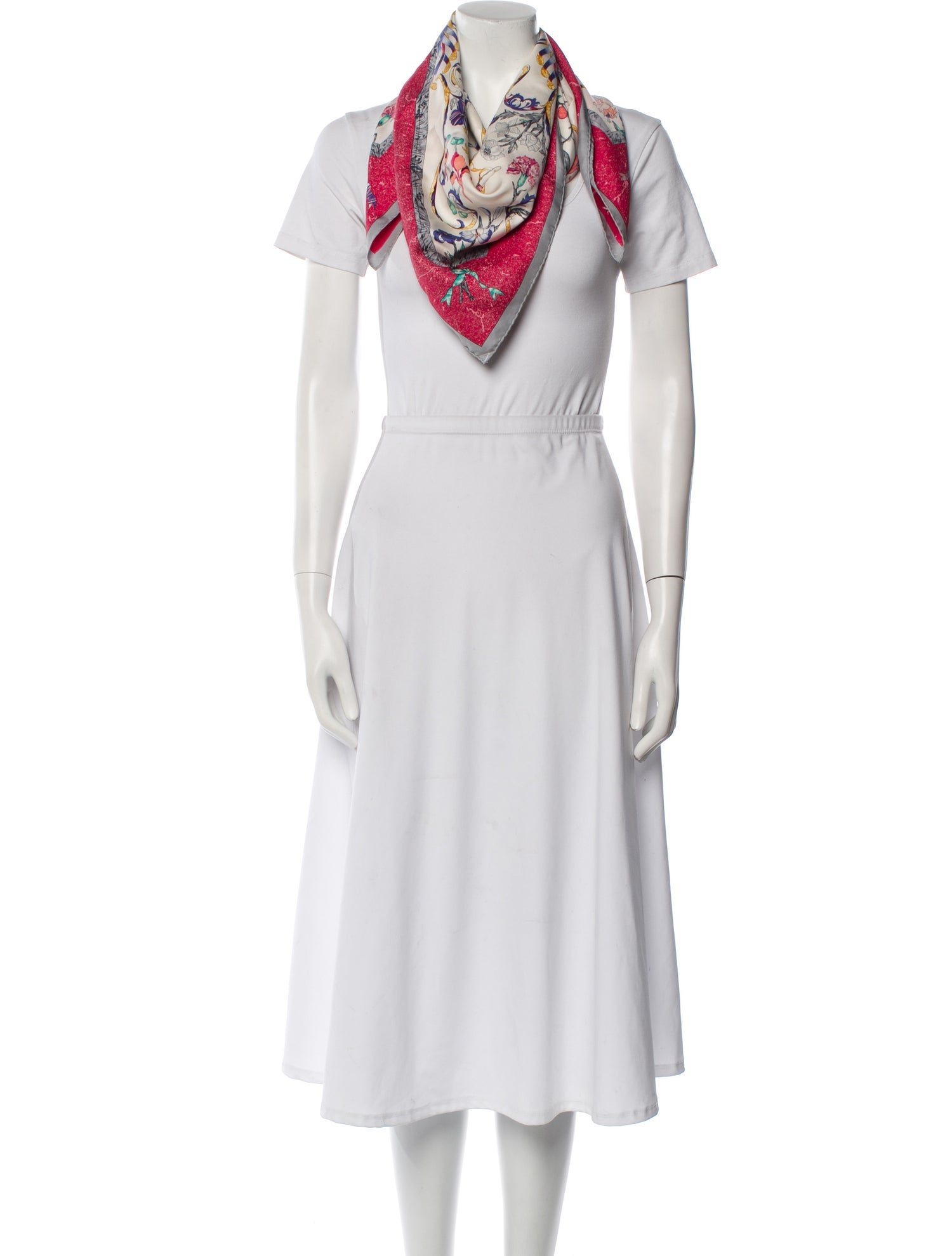 Hermès Pierres D'Orient Et D'Occident' Silk Scarf