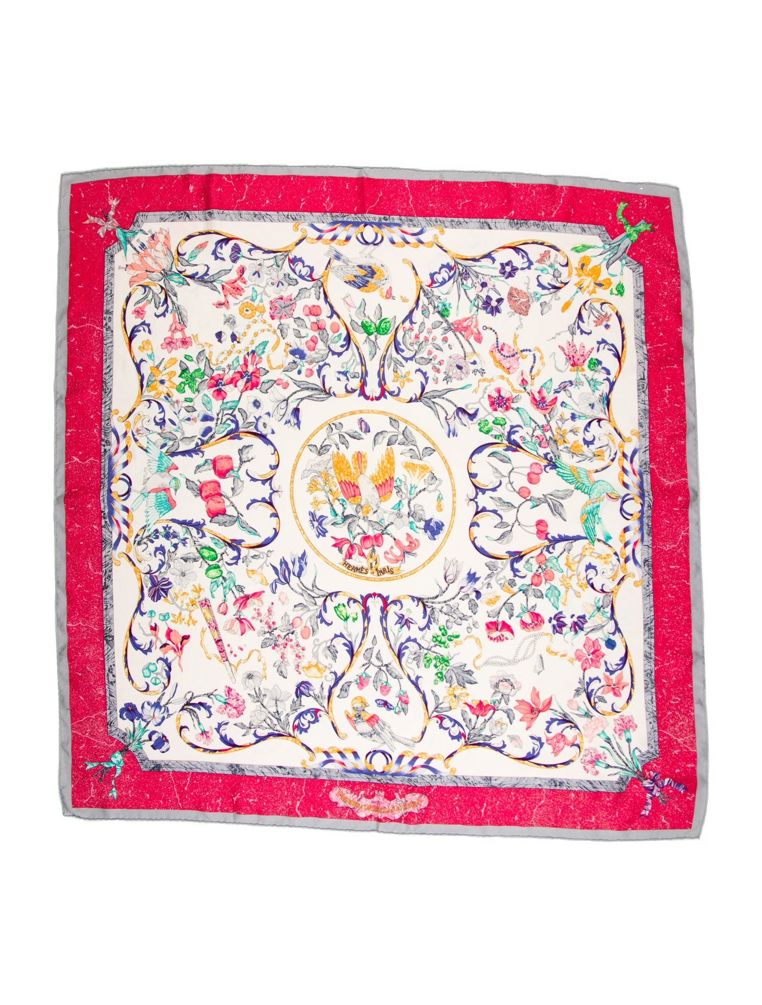 Hermès Pierres D'Orient Et D'Occident' Silk Scarf