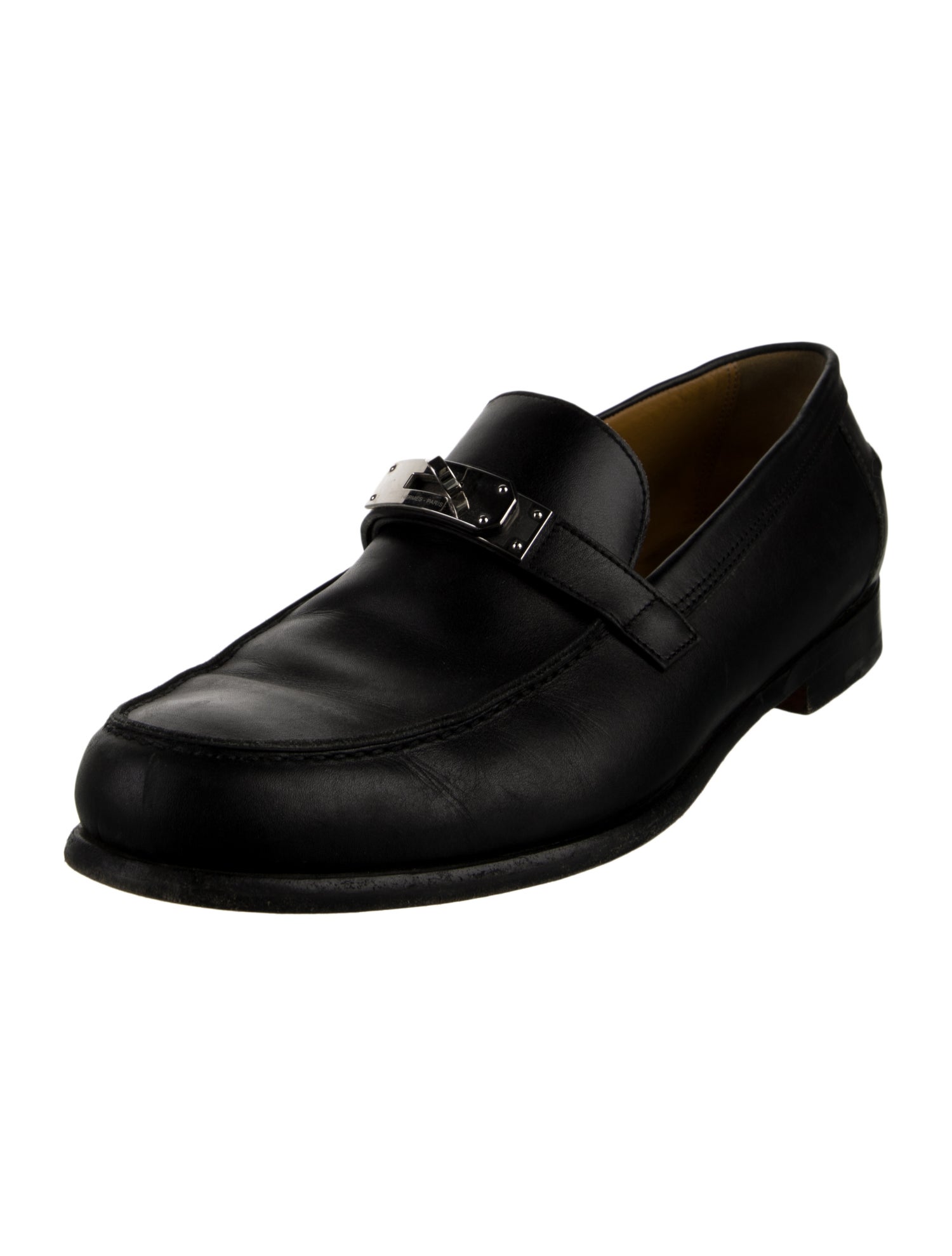Hermès Leather Dress Loafers