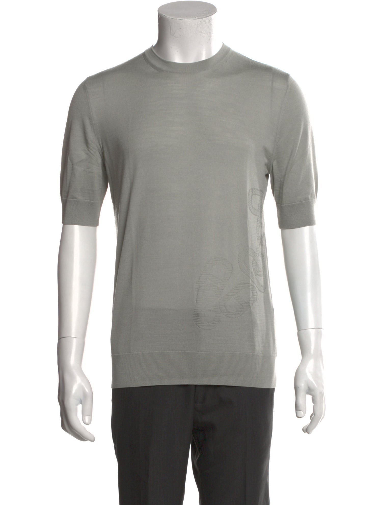 Hermès Wool Short Sleeve Shirt