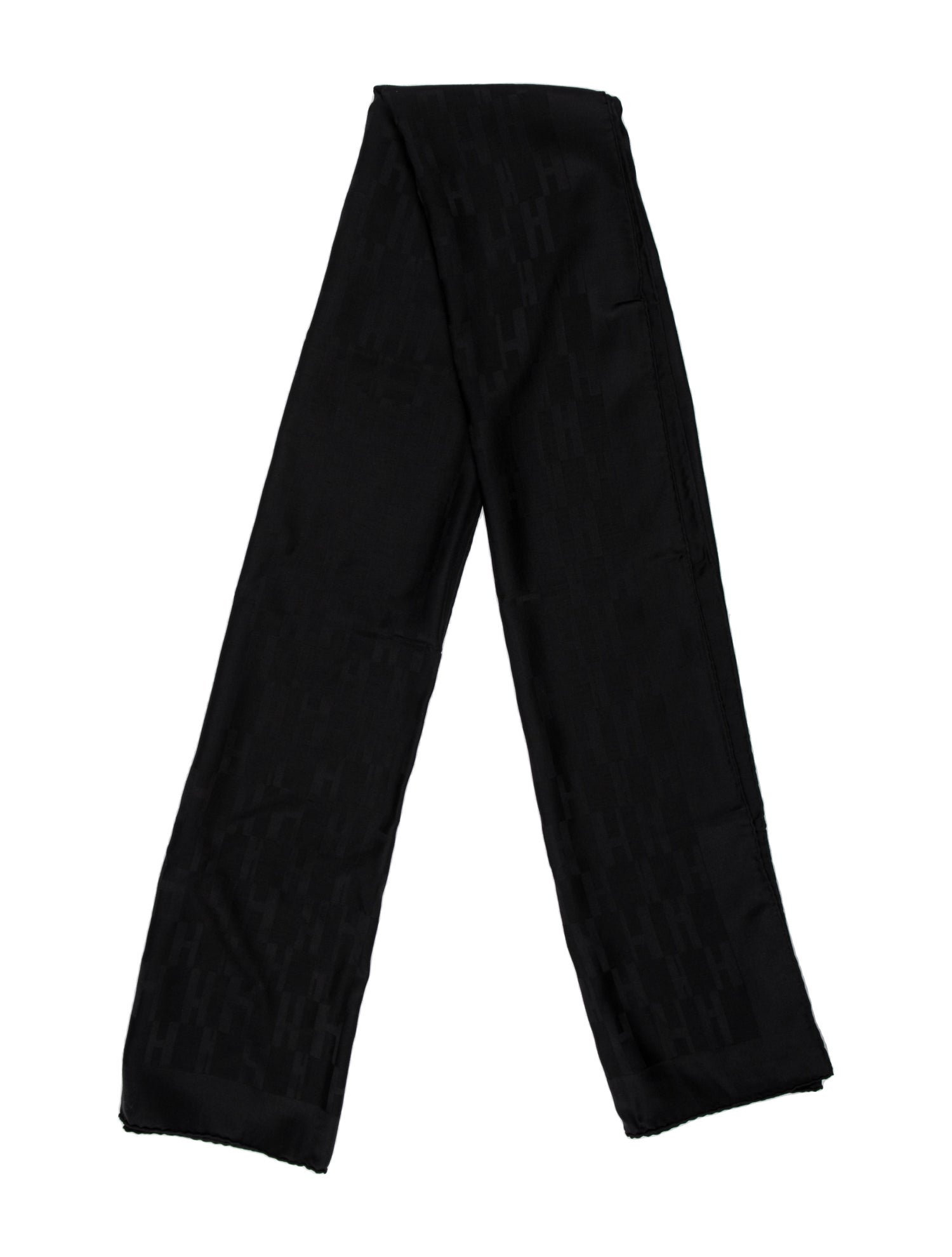 Hermès Façonnée Grand H Silk Scarf