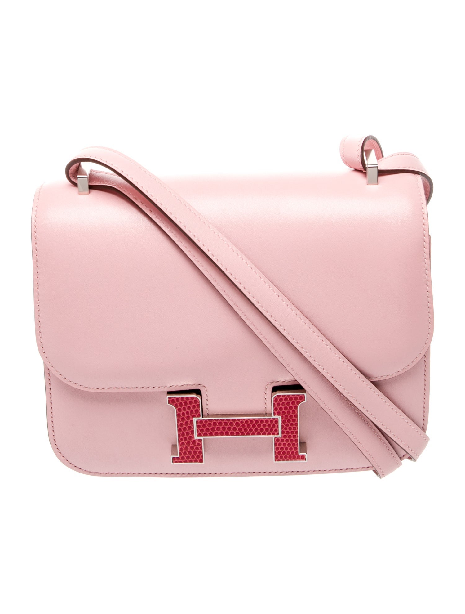 Hermès Lizard Marquette Tadelakt Mini Constance 18