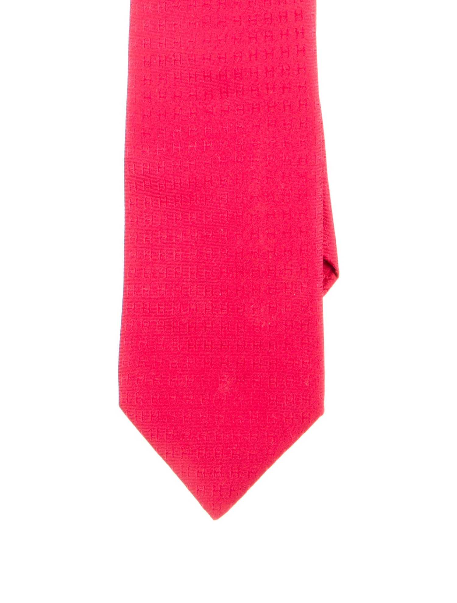 Hermès Silk Pattern Tie