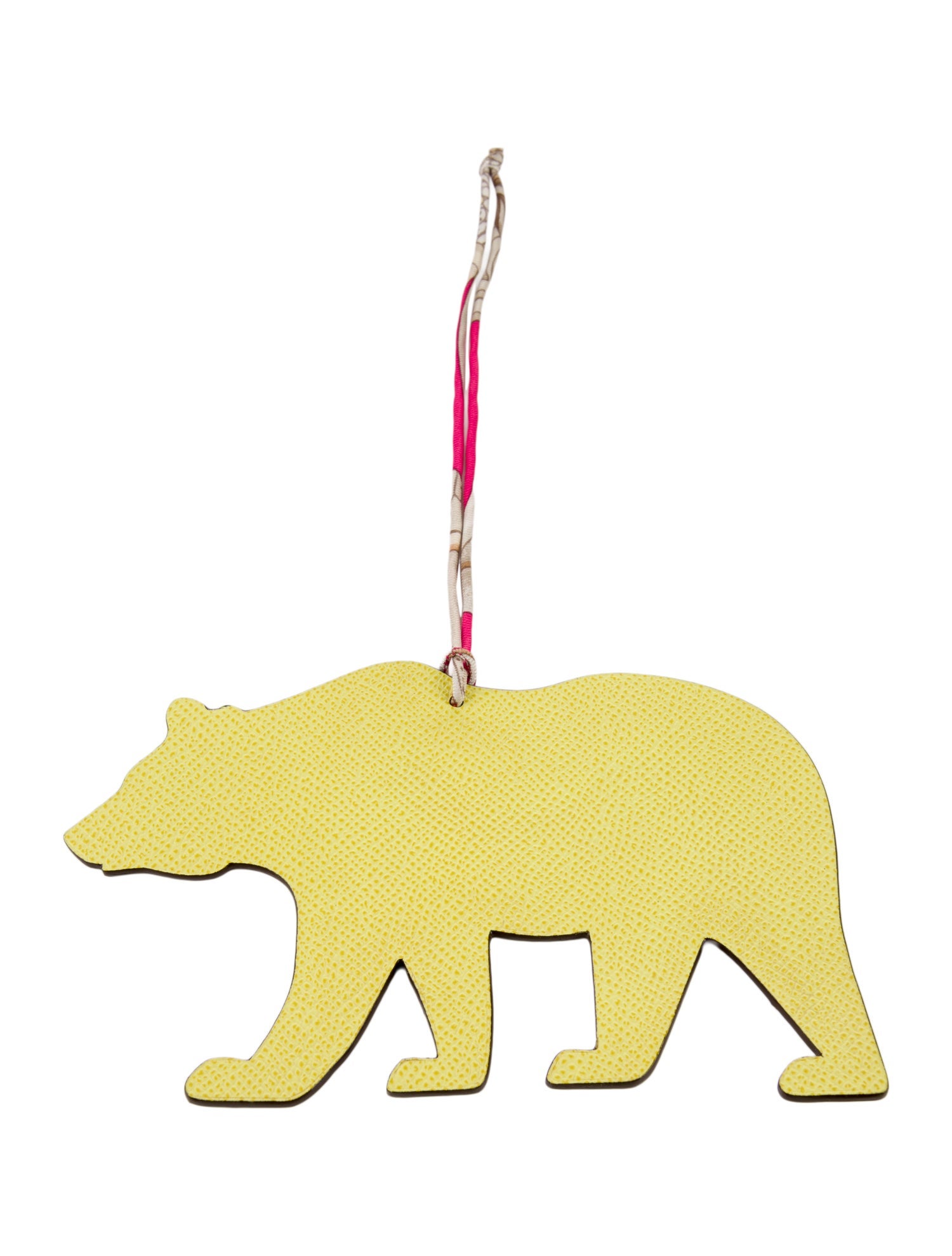 Hermès Petit H Bear Bag Charm