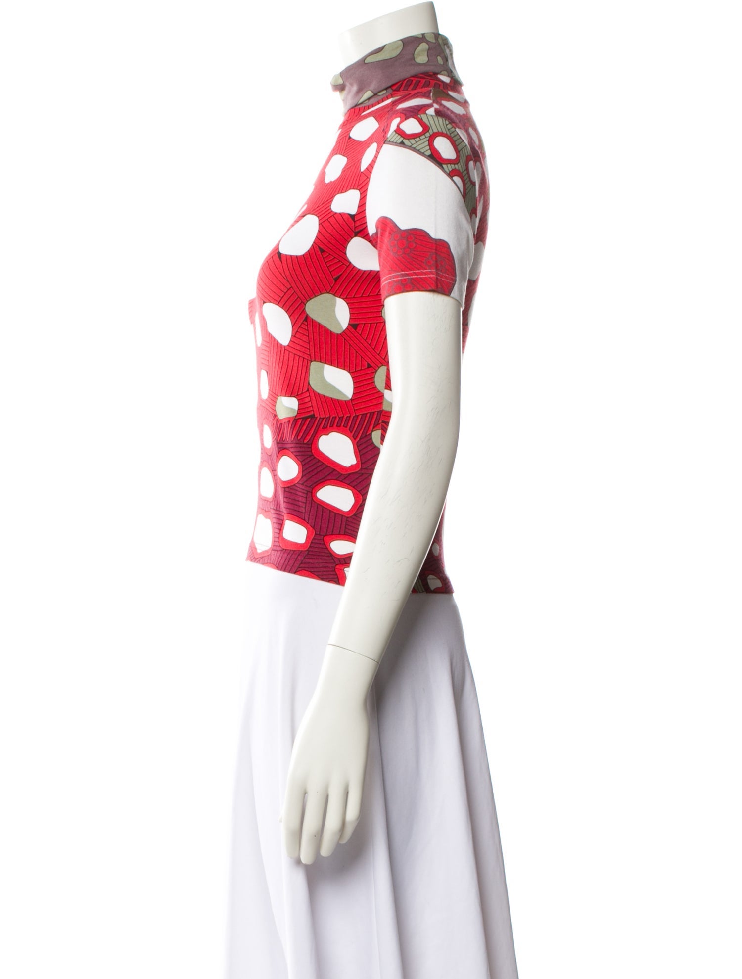 Hermès Vintage Late 1990's - Early 2000's Crop Top