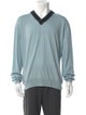 Hermès Wool Colorblock Pattern Pullover