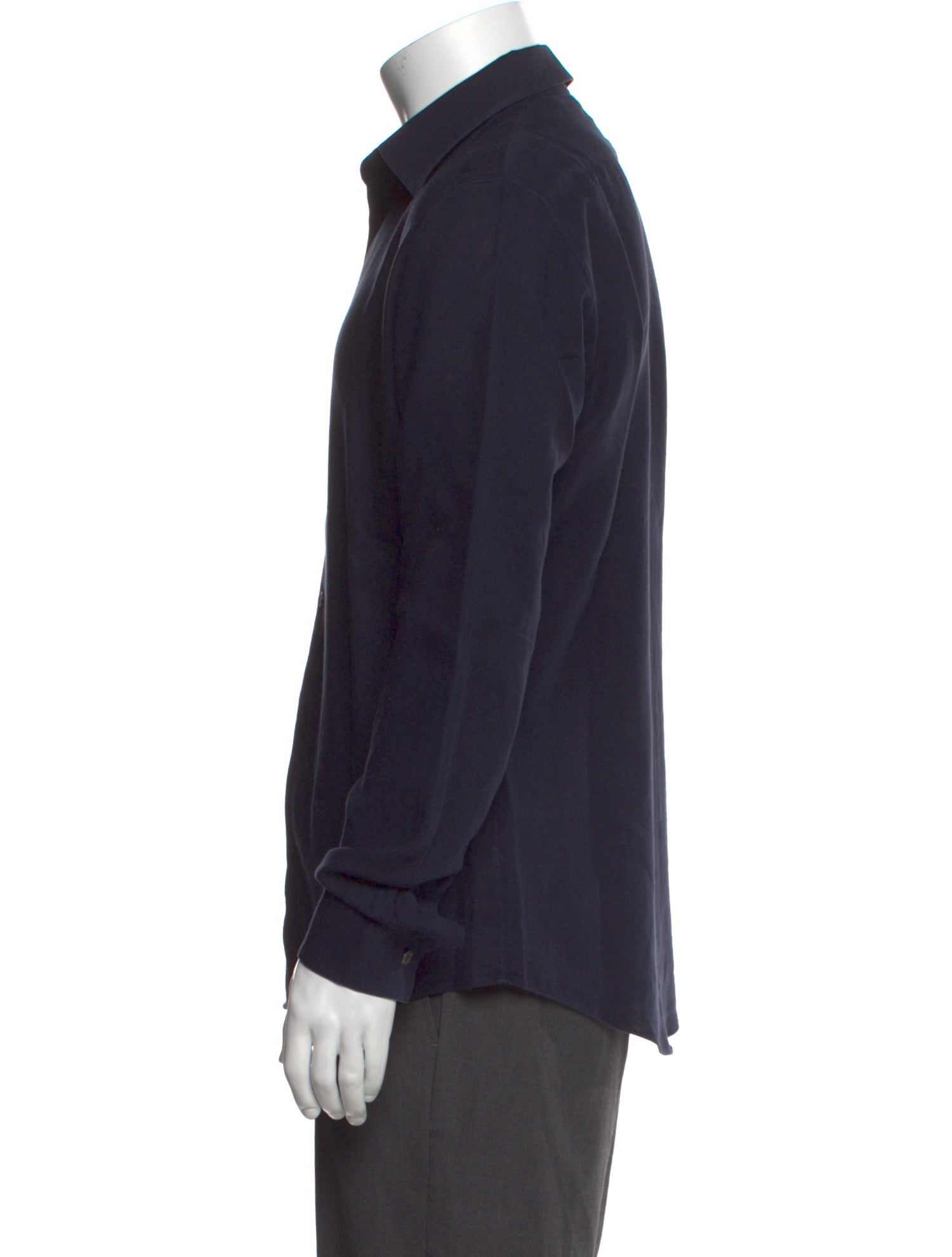 Hermès Long Sleeve Dress Shirt