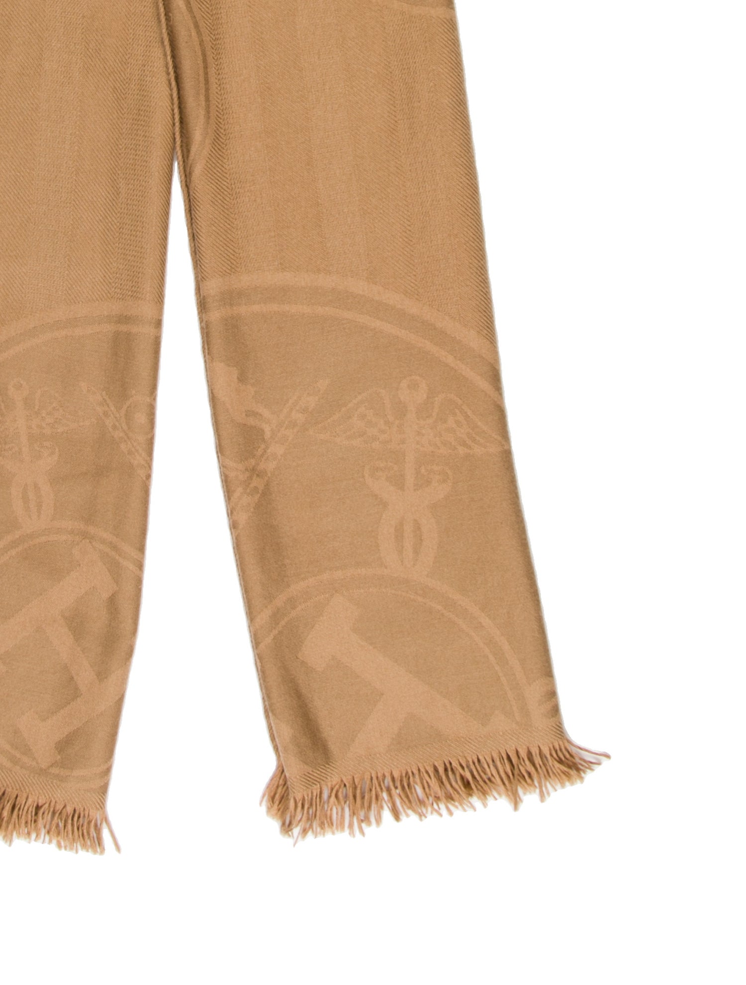 Hermès Ex-Libris Cashmere Scarf