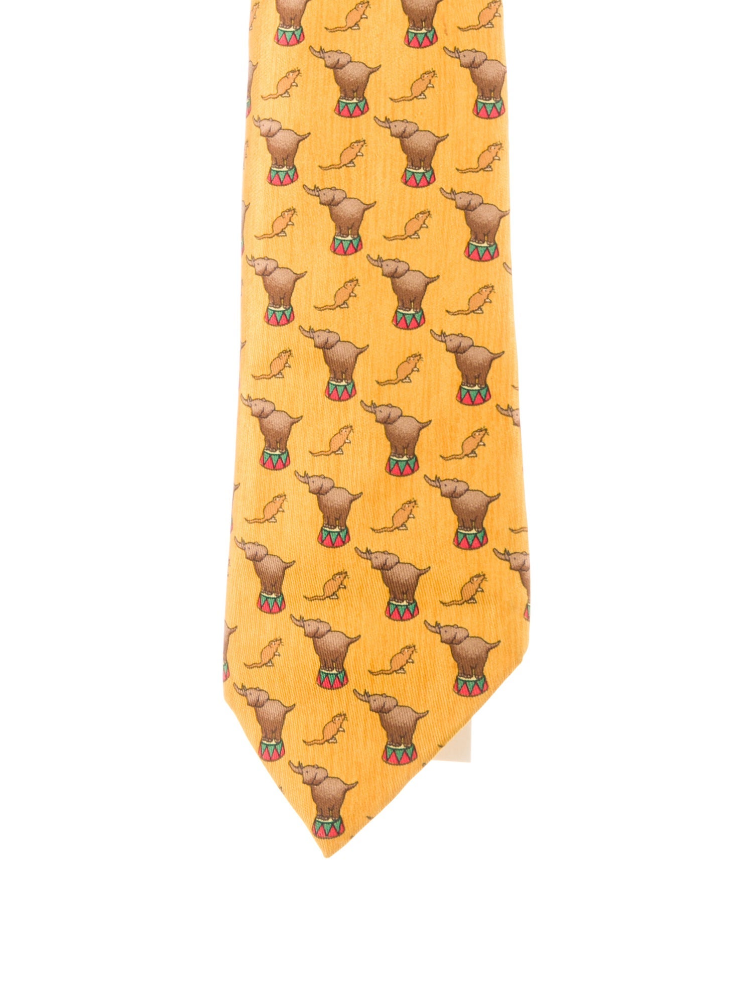 Hermès Silk Pattern Tie