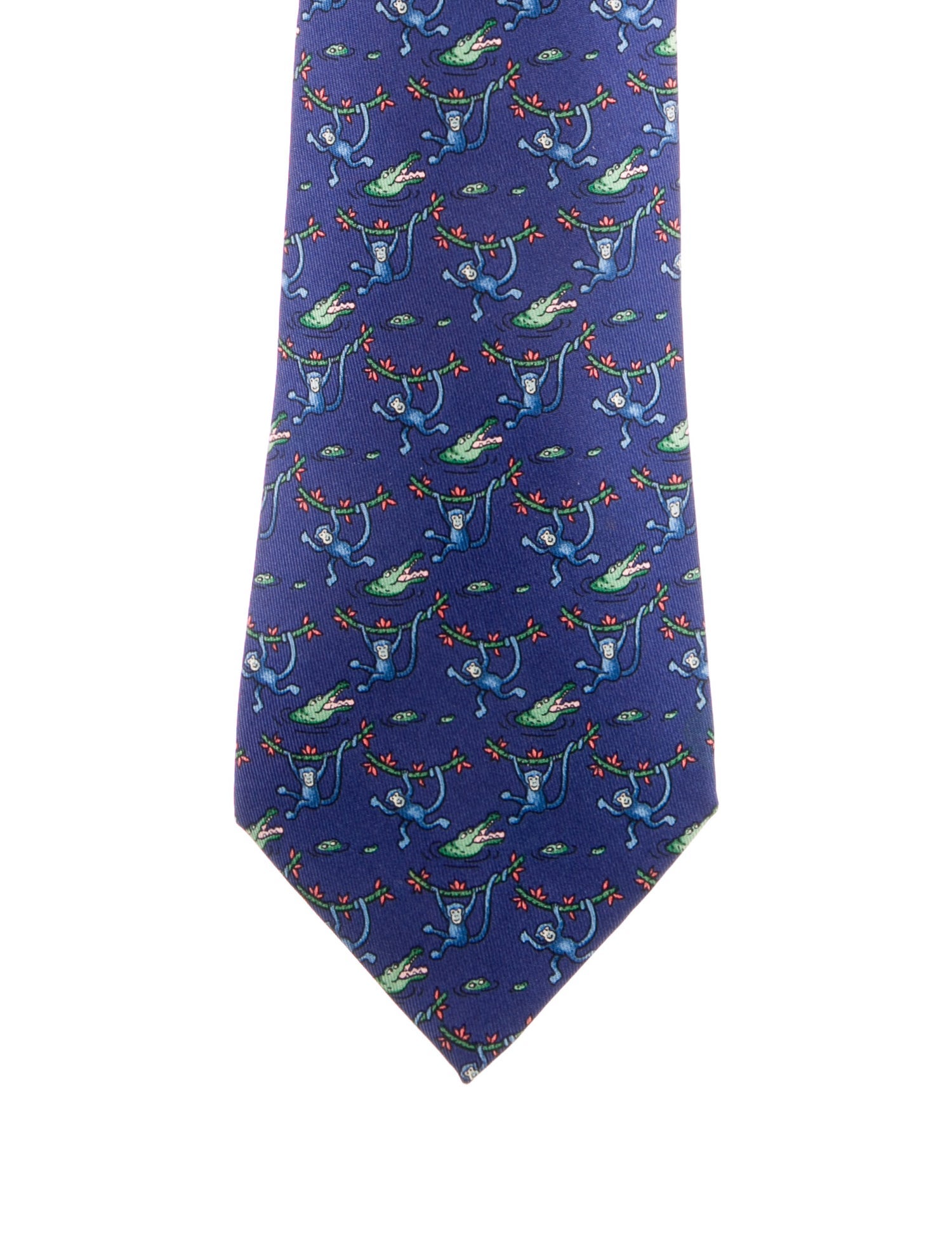 Hermès Silk pattern tie
