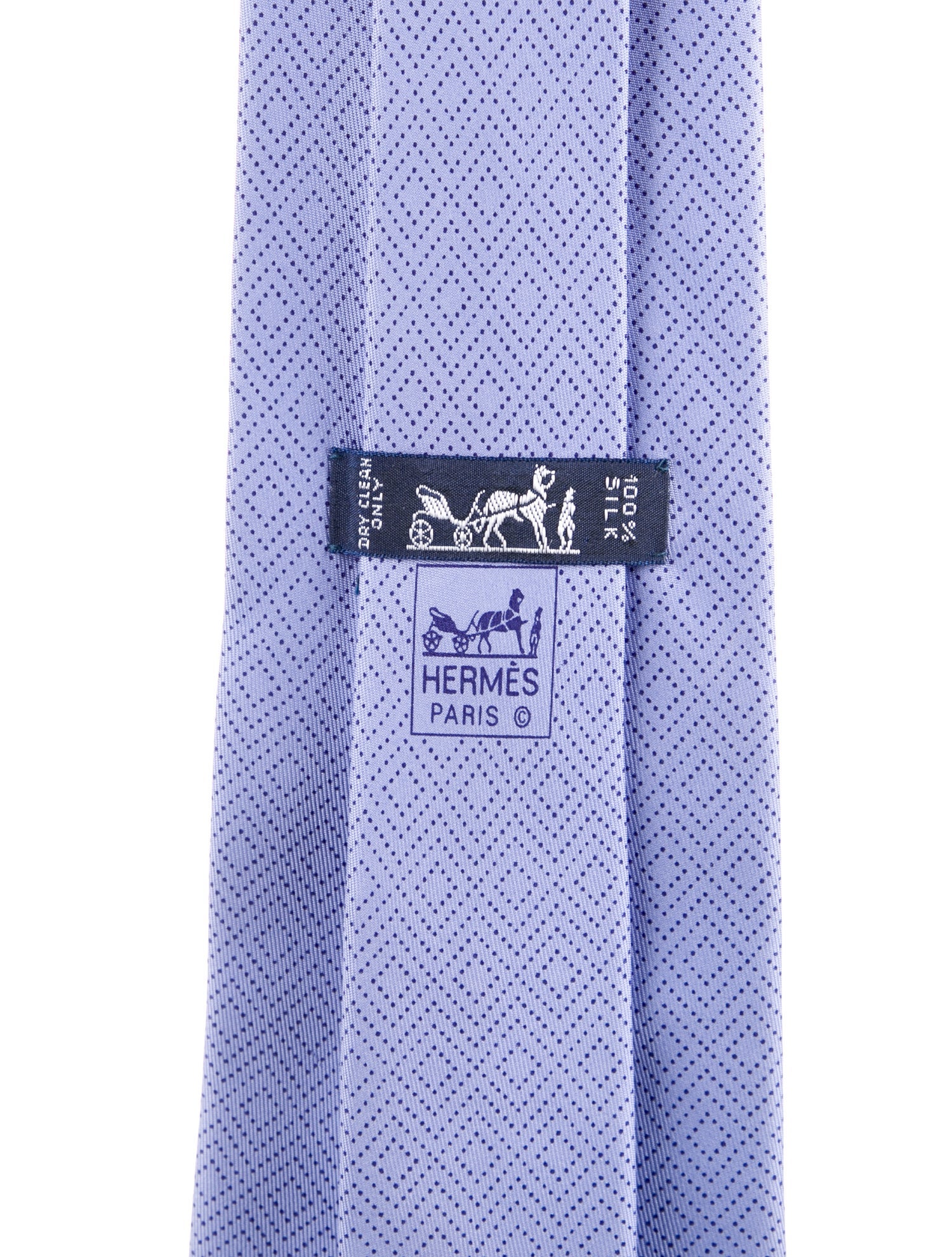 Hermès Silk pattern tie