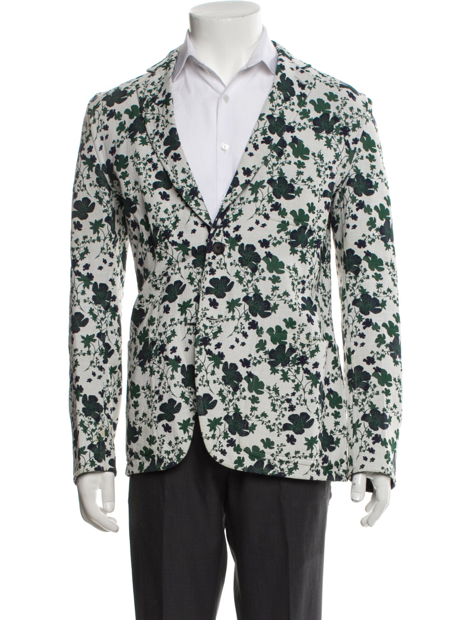 Hermès Floral Print Blazer