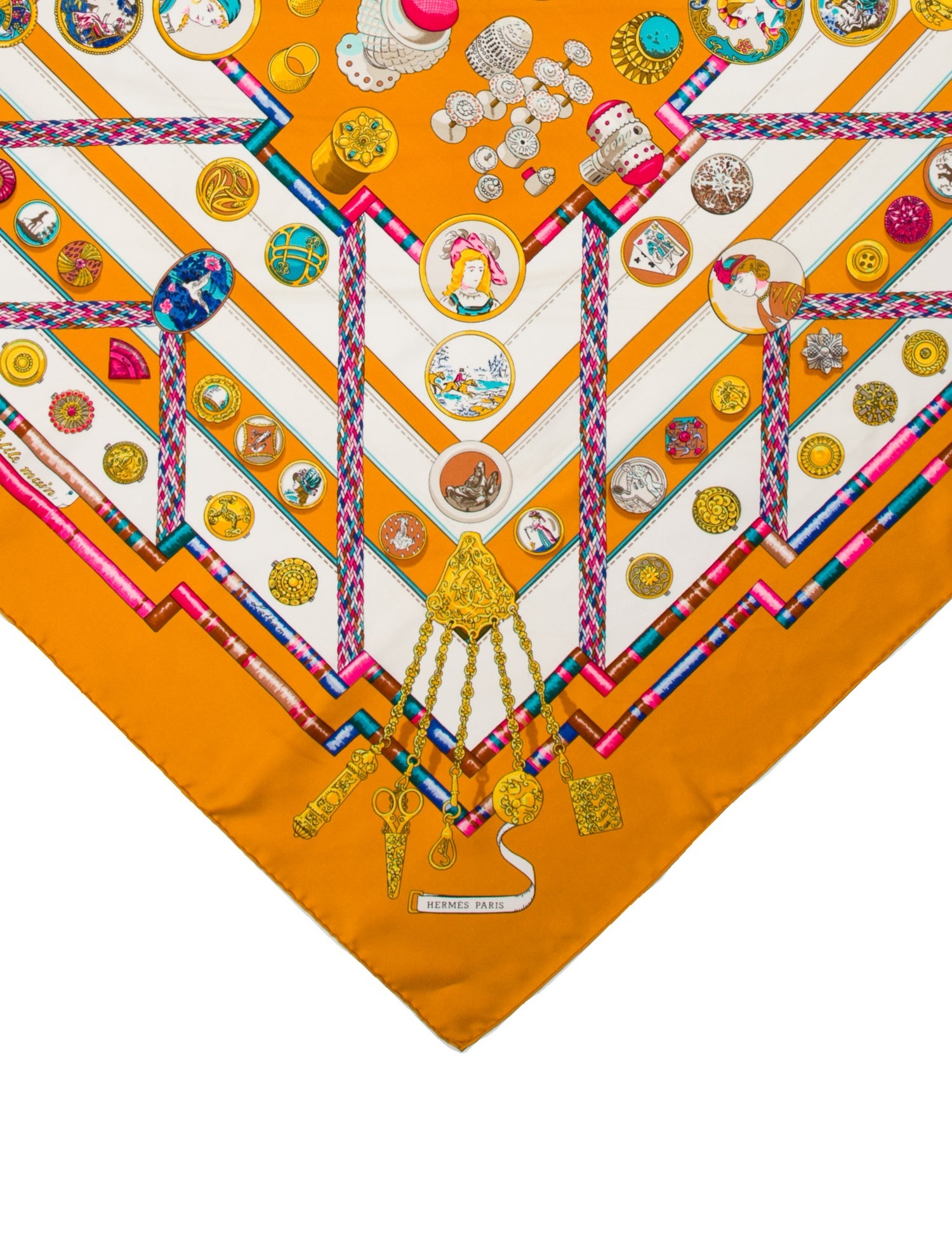 Hermès Petite Main Silk Scarf