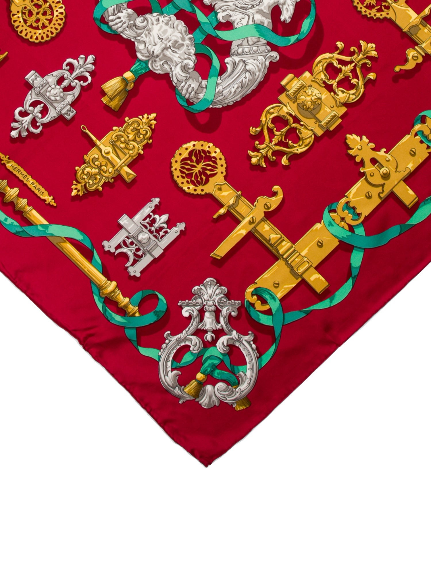 Hermès Ferronnerie Silk Scarf