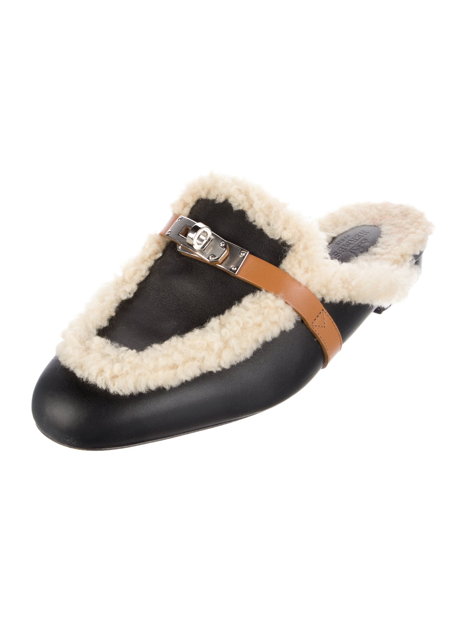 Hermès Oz Leather Mules