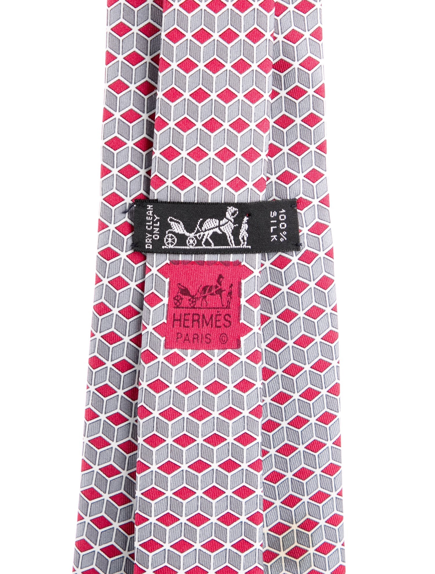 Hermès Silk pattern tie