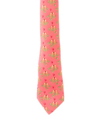 Hermès SIlk pattern tie