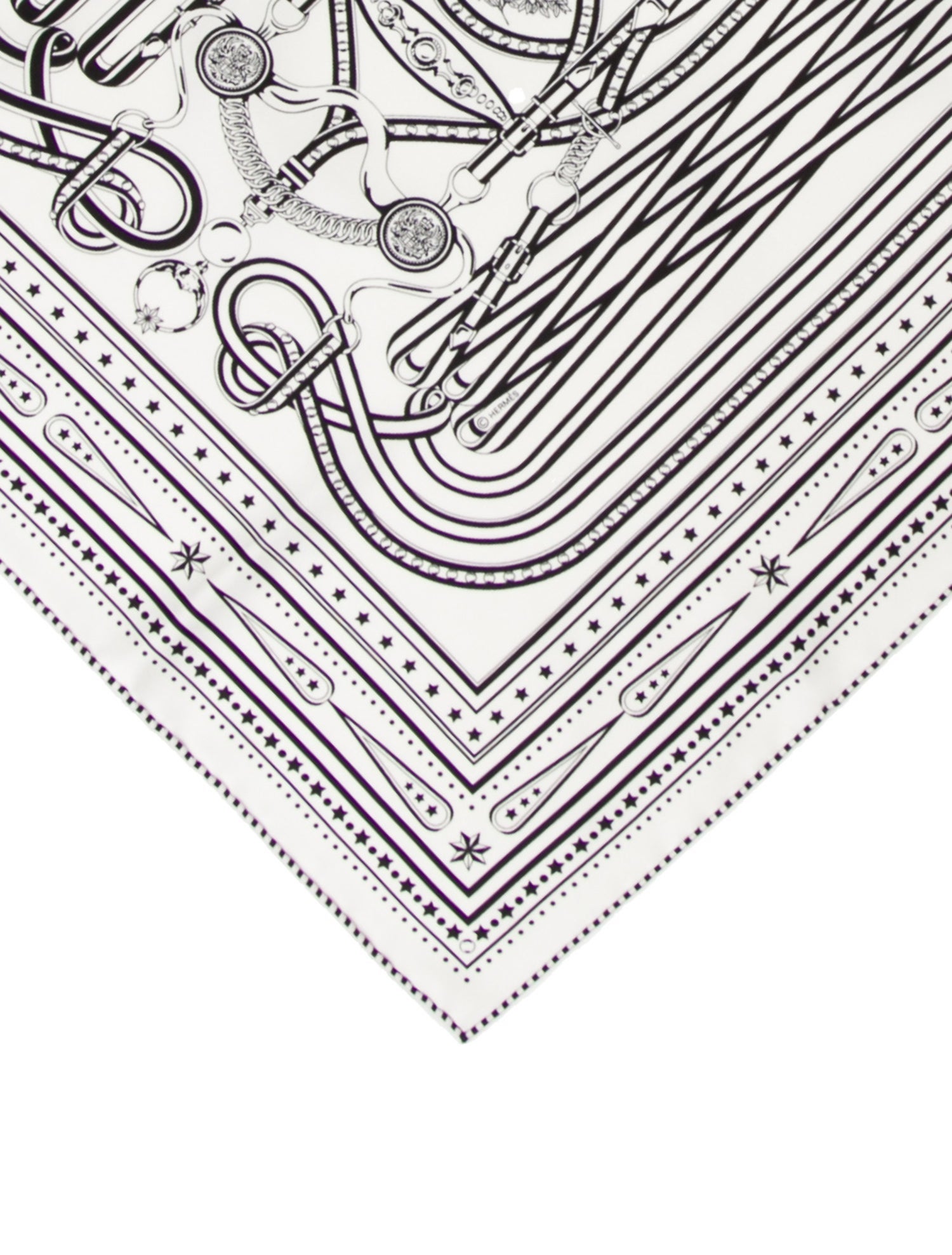 Hermès Grand Tralala Bandana Silk Scarf w/ Tags