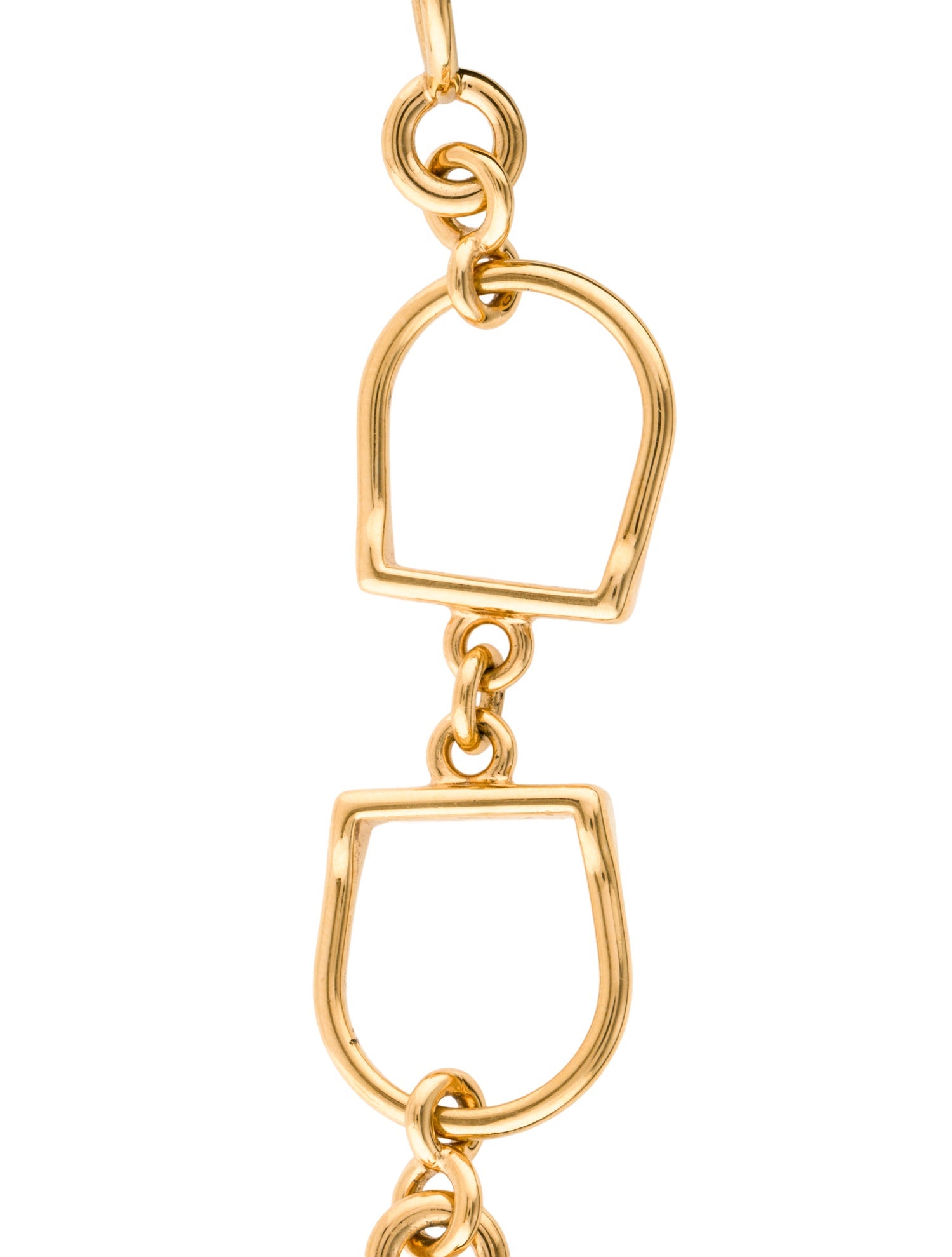 Hermès Leather Etrier Double Tour Bracelet