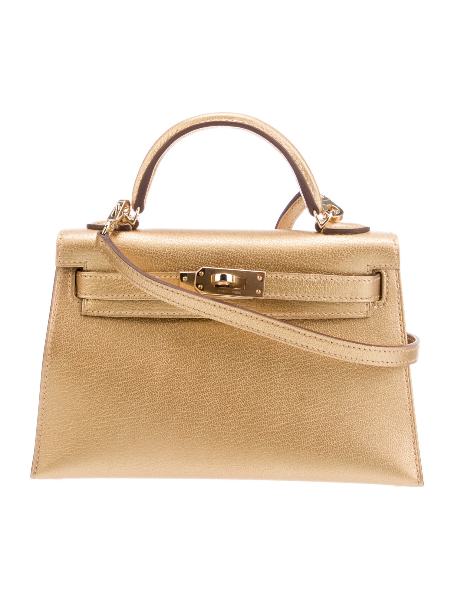 Hermès 2025 Chevre Chamkilight Mini Kelly II Sellier 20