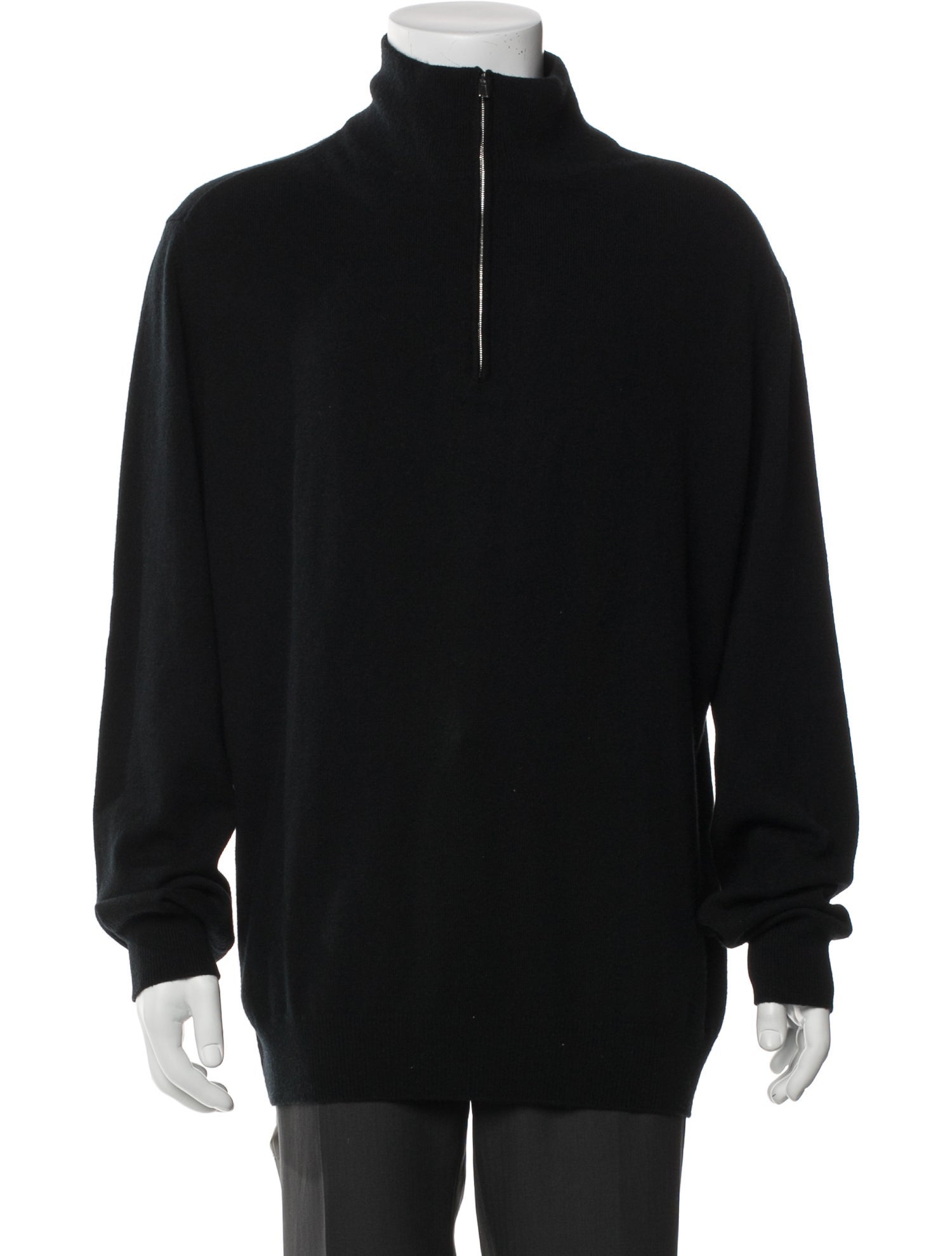 Hermès Cashmere Turtleneck Polo Sweater