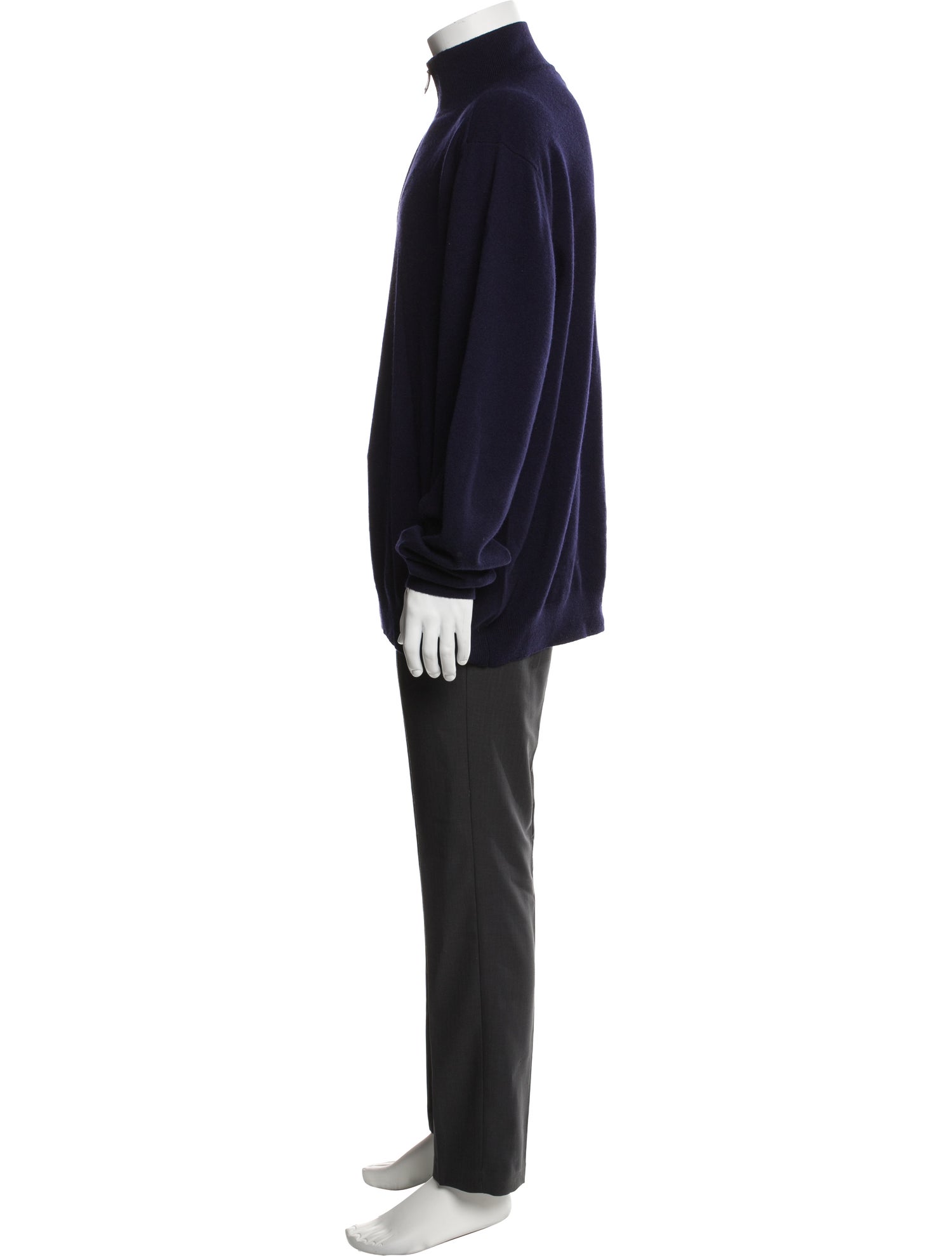 Hermès Cashmere Turtleneck Polo Sweater