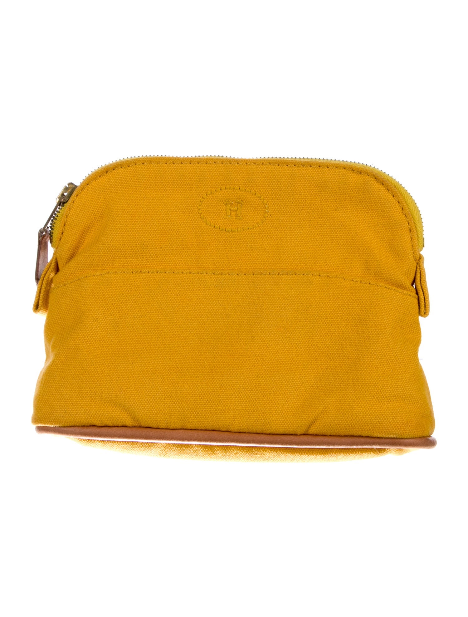 Hermès Toile Mini Bolide Cosmetic Pouch