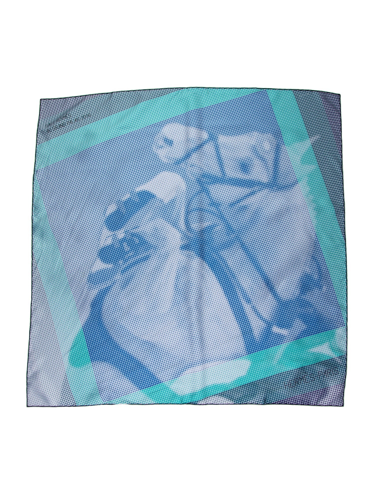 Hermès Le Saut H Silk Scarf