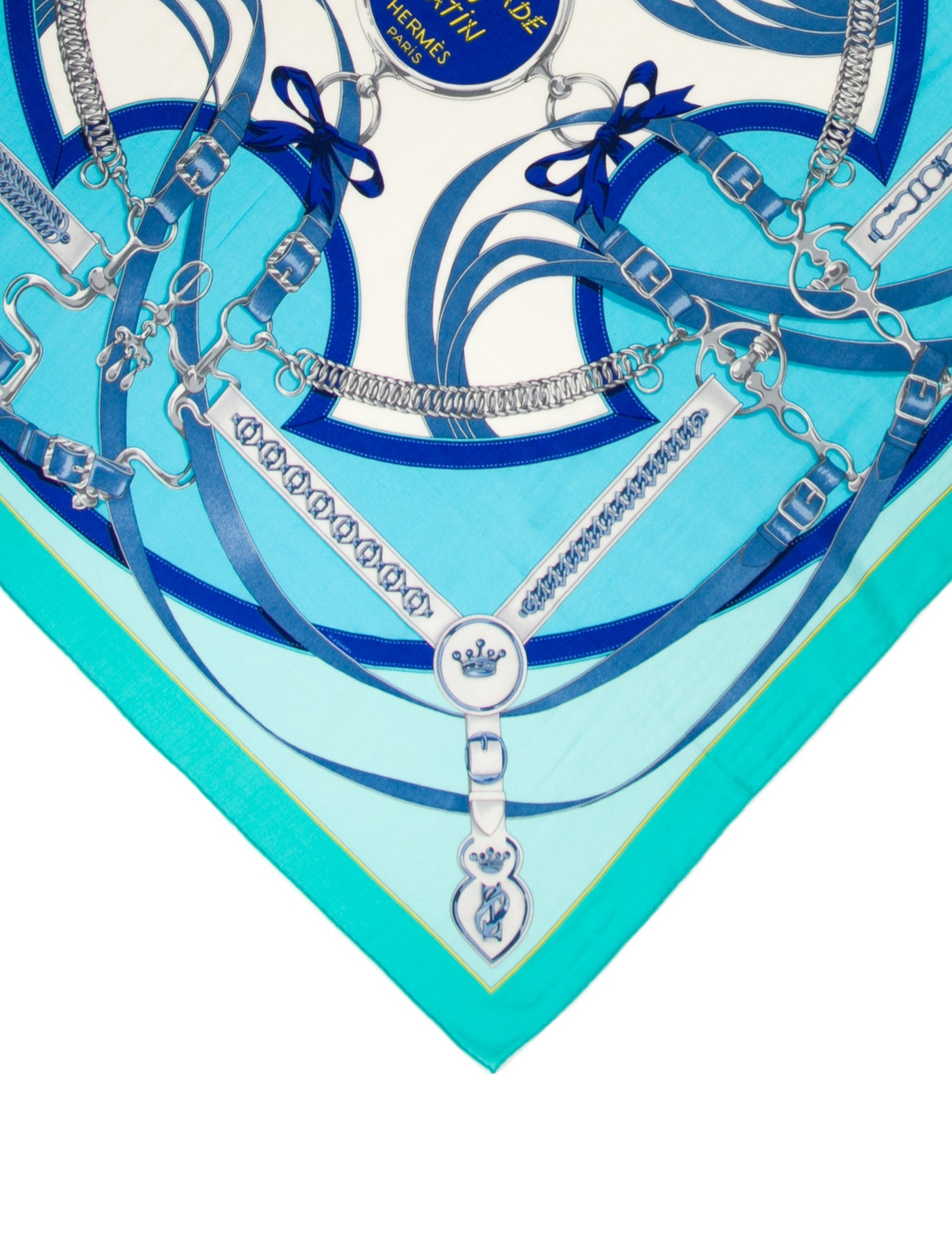 Hermès La Promenade du Matin Cashmere Shawl w/ Tags