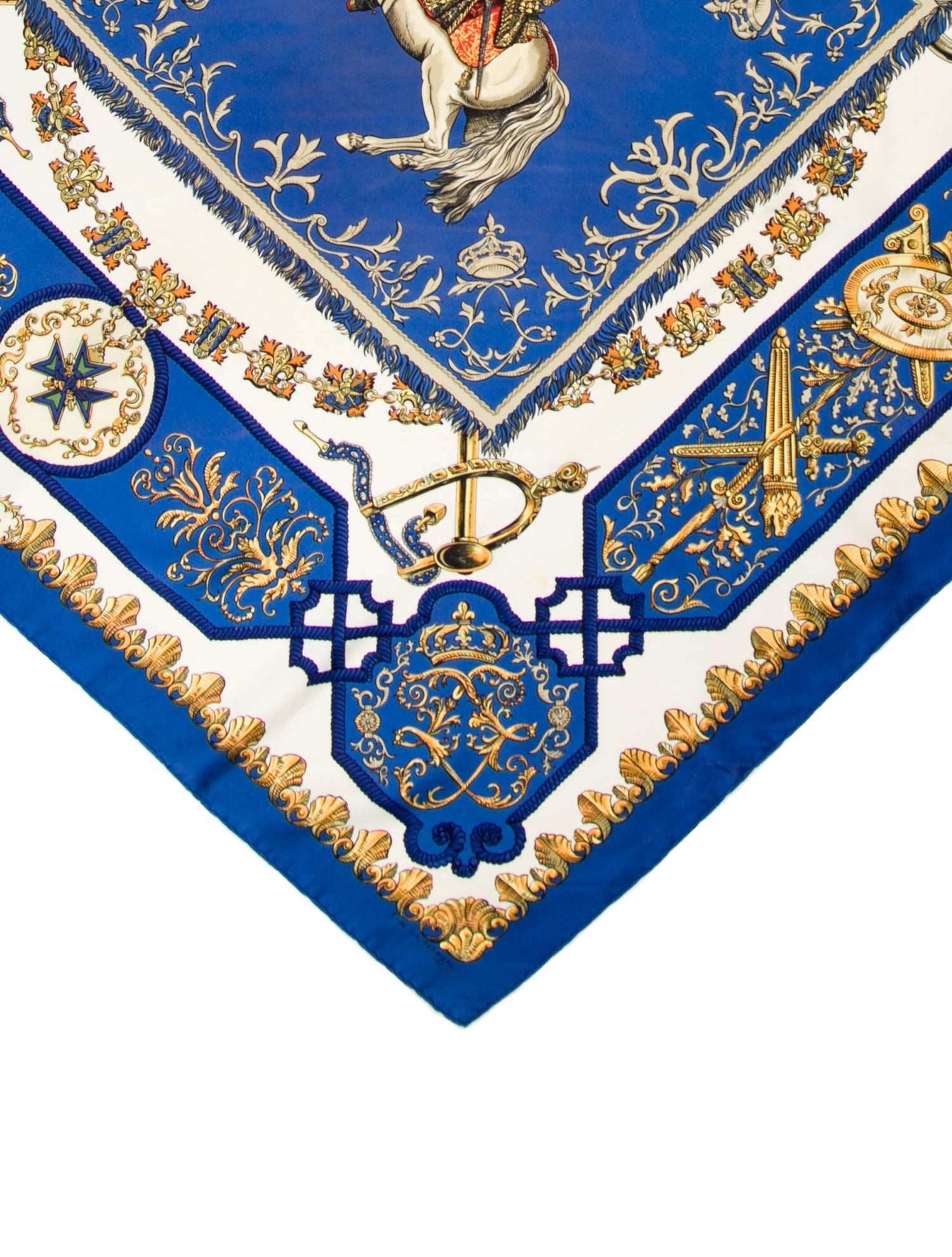 Hermès Lvdovicvs Magnvs Silk Scarf
