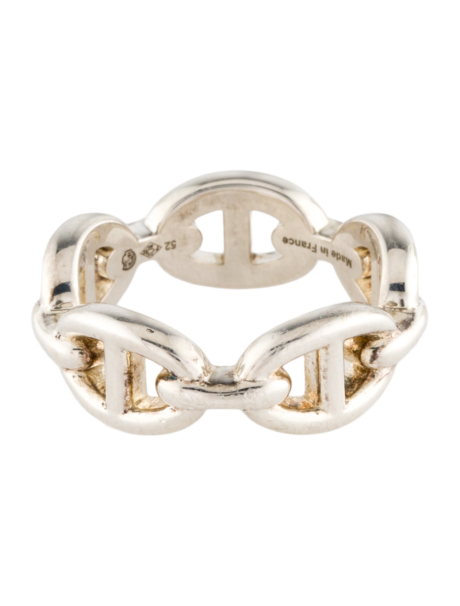 Hermès Small Chaine d'Ancre Enchainee Ring